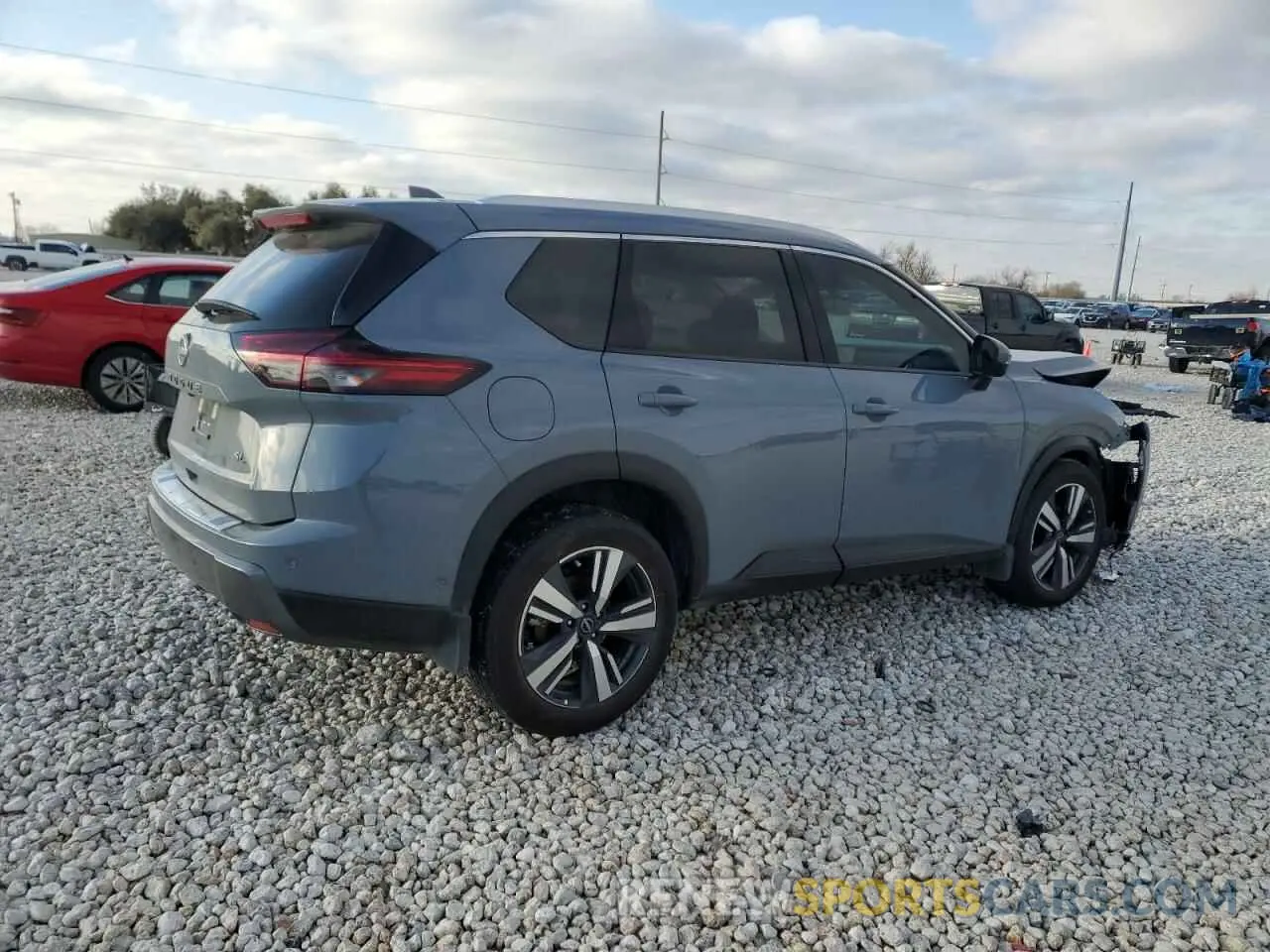 3 Photograph of a damaged car 5N1BT3CA2RC730053 NISSAN ROGUE 2024