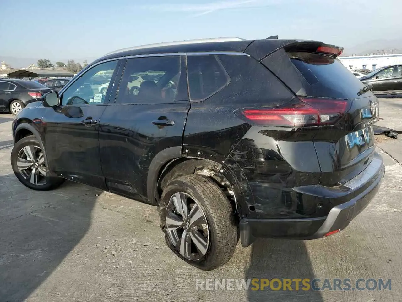 2 Photograph of a damaged car 5N1BT3CA8RC744264 NISSAN ROGUE 2024