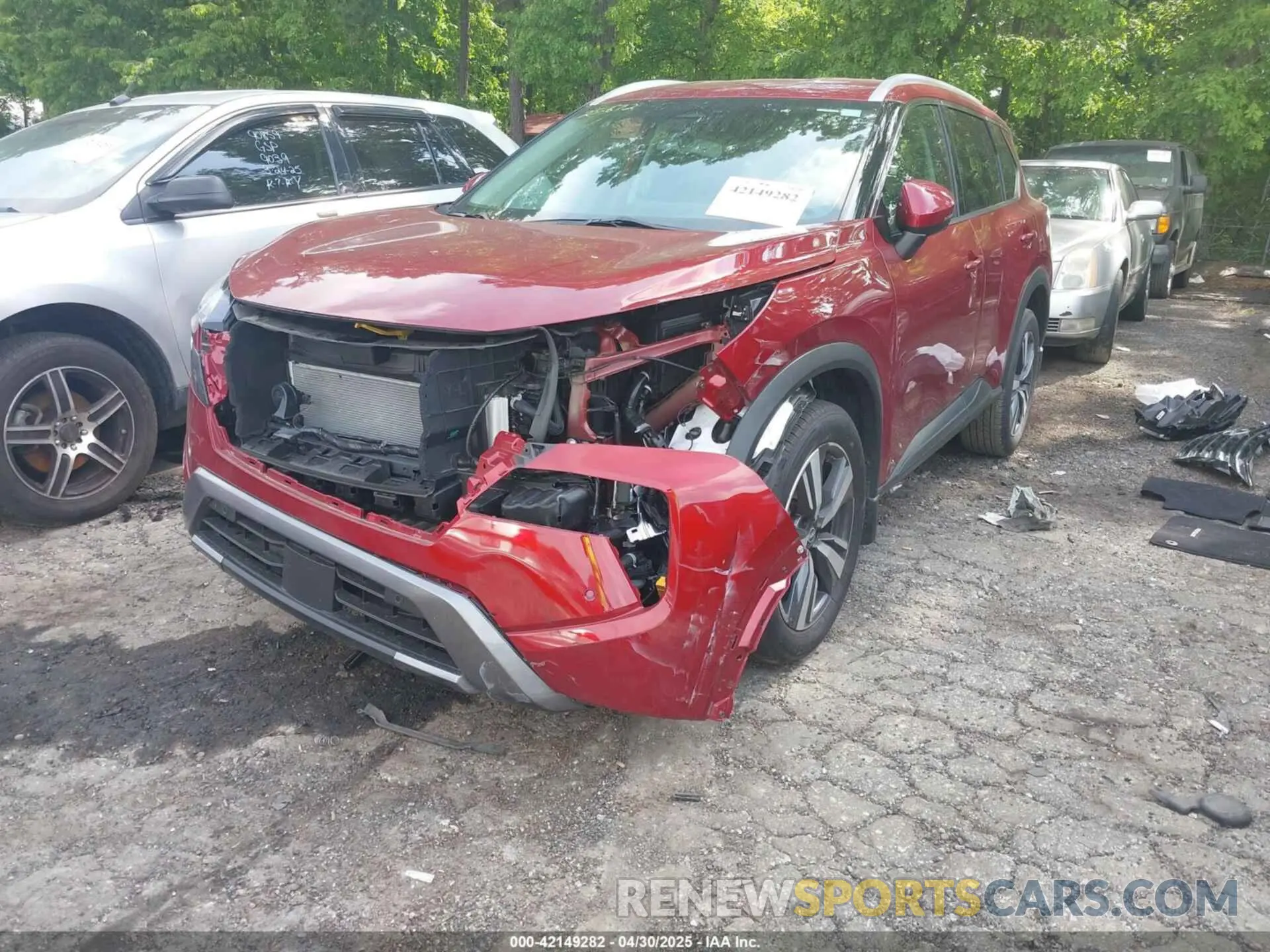 2 Photograph of a damaged car 5N1BT3CAXRC745433 NISSAN ROGUE 2024