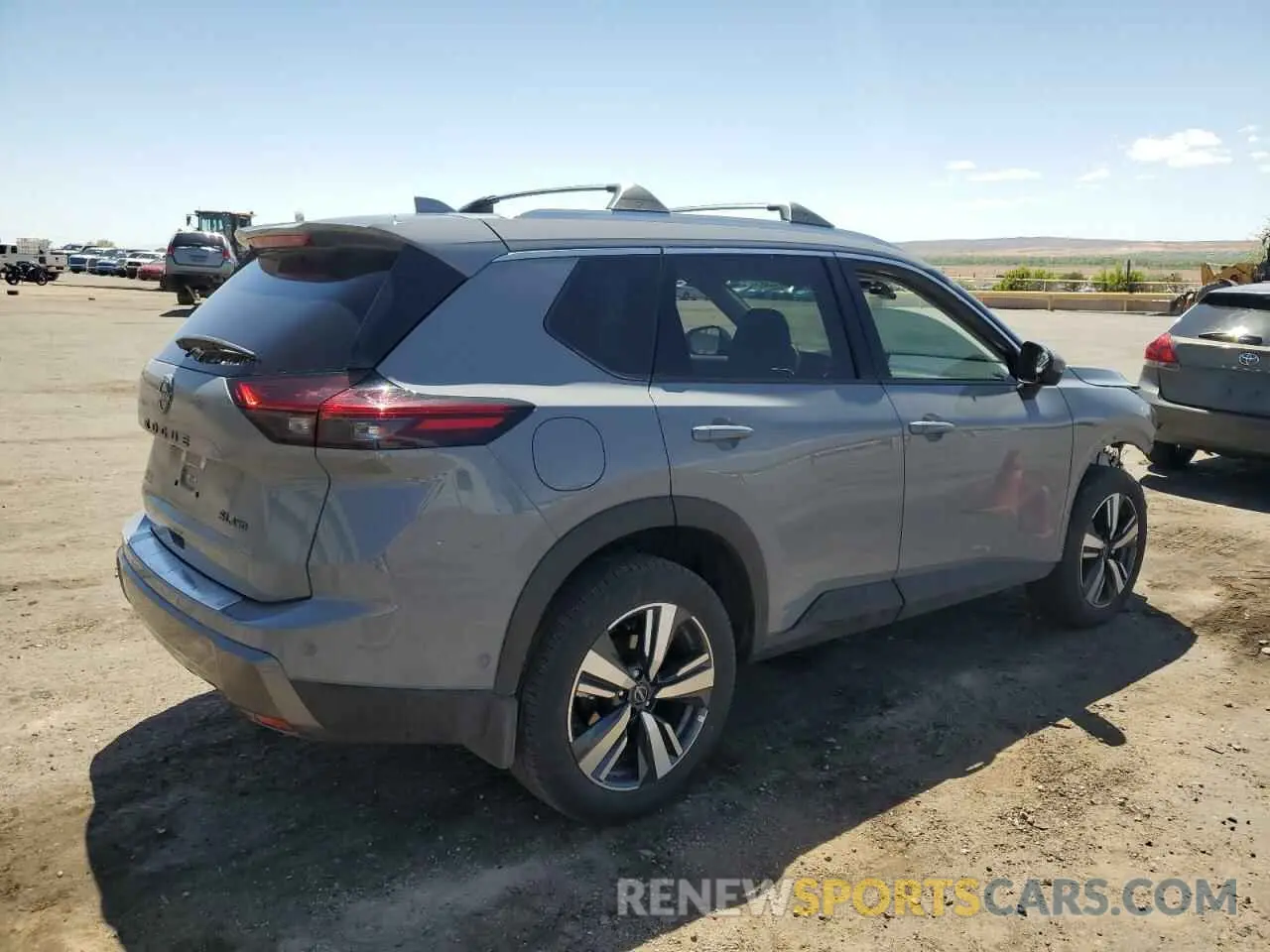 3 Photograph of a damaged car 5N1BT3CB5RC709514 NISSAN ROGUE 2024