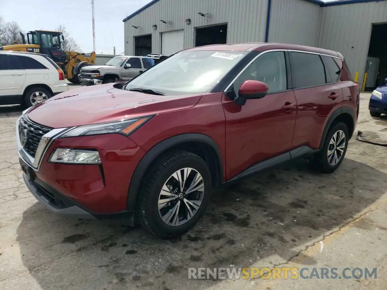 1 Photograph of a damaged car JN8AT3BA8MW024198 NISSAN ROGUE 2024