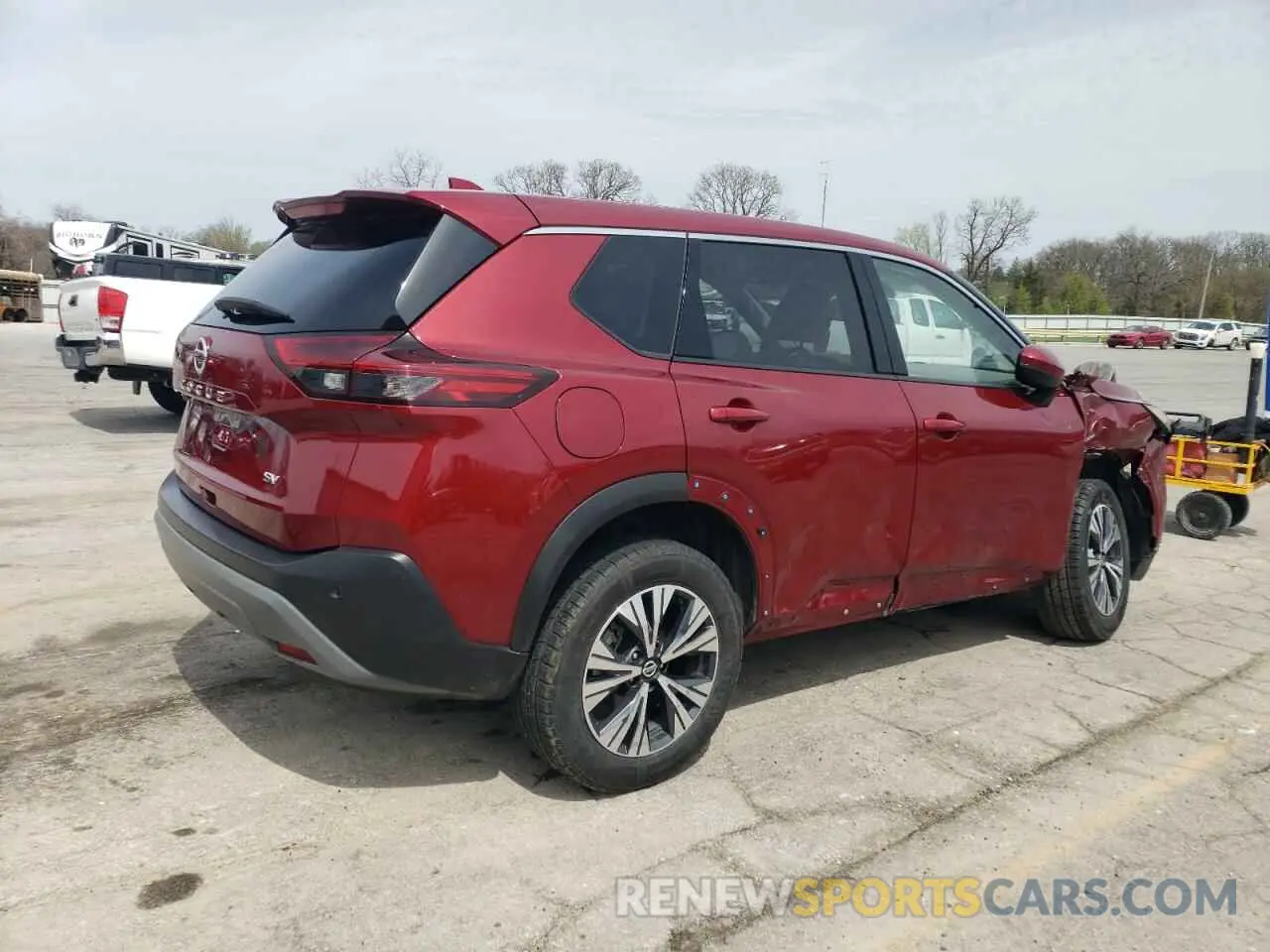 3 Photograph of a damaged car JN8AT3BA8MW024198 NISSAN ROGUE 2024