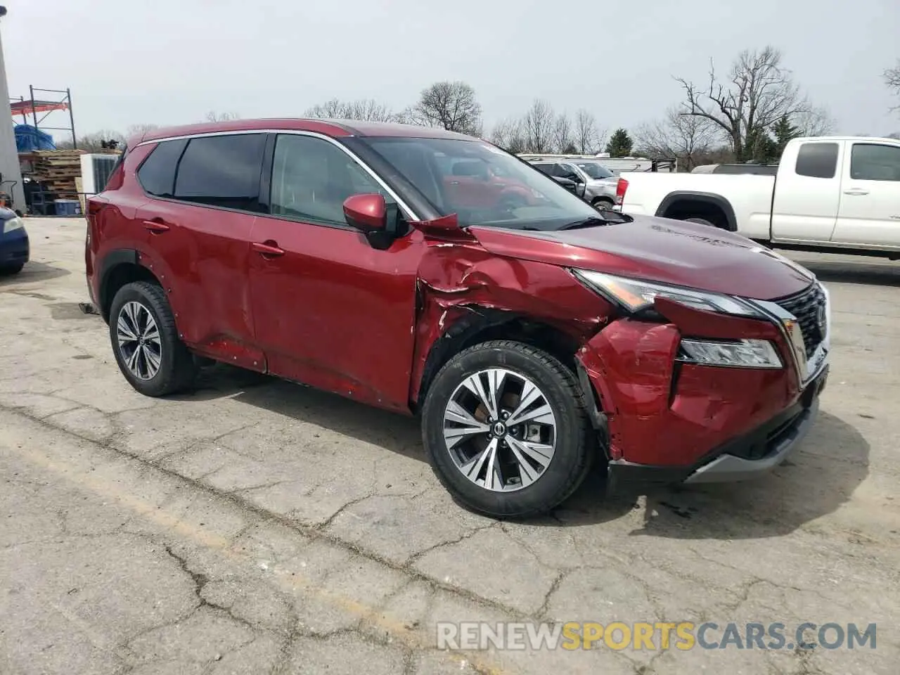4 Photograph of a damaged car JN8AT3BA8MW024198 NISSAN ROGUE 2024