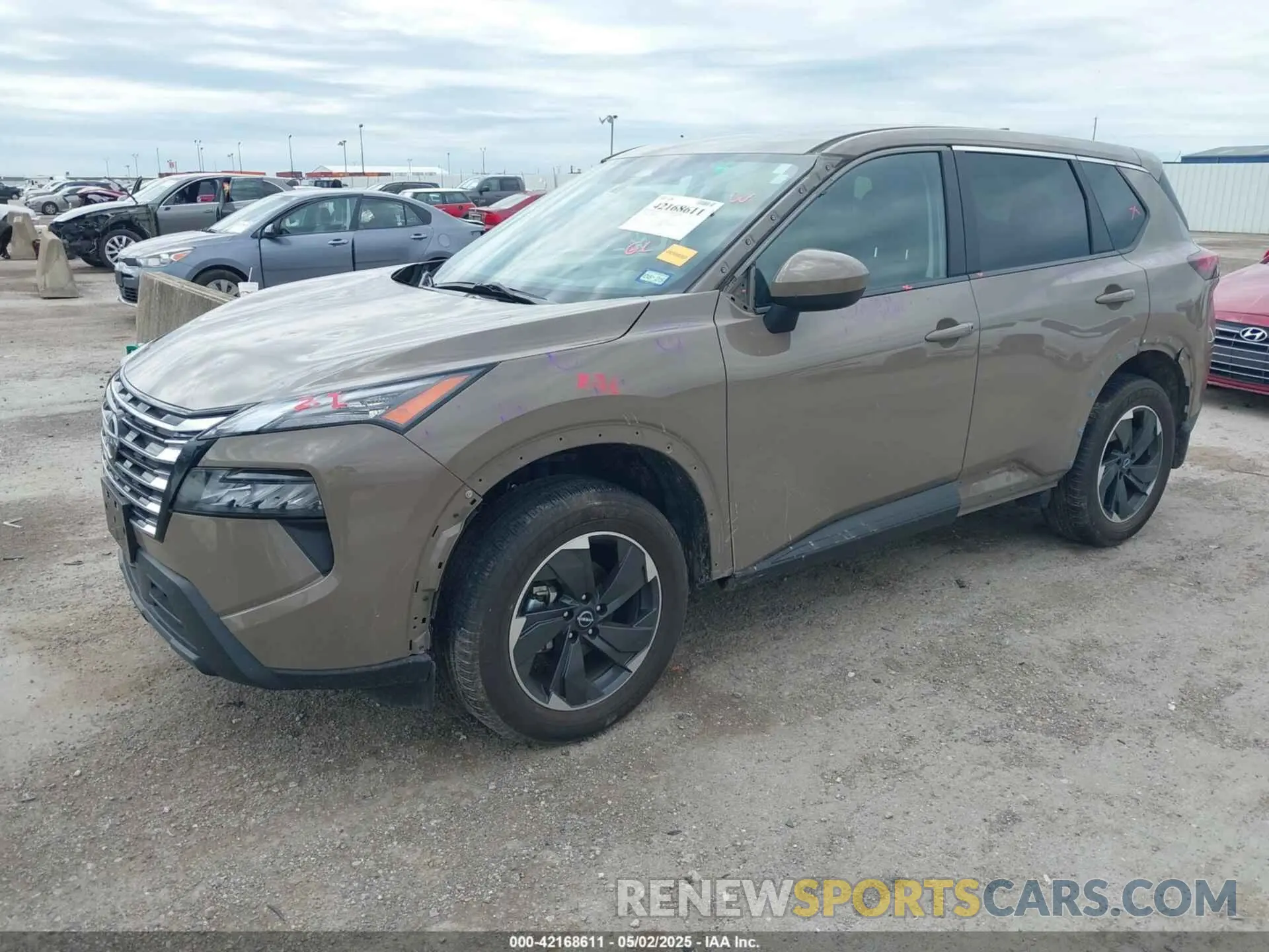 2 Фотография поврежденного автомобиля JN8BT3BA3RW355069 NISSAN ROGUE 2024
