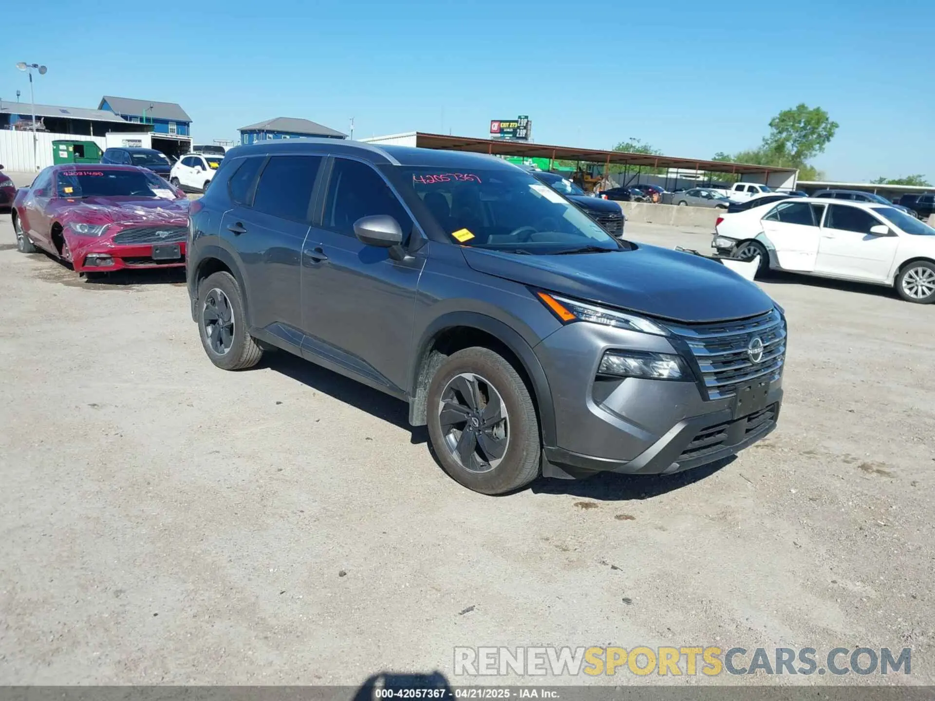 1 Photograph of a damaged car JN8BT3BA4RW362628 NISSAN ROGUE 2024