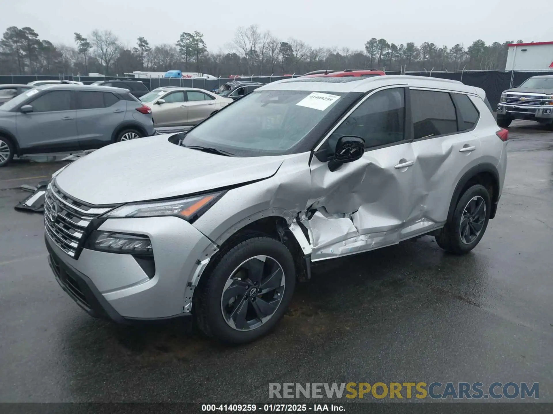 2 Photograph of a damaged car JN8BT3BA5RW004146 NISSAN ROGUE 2024