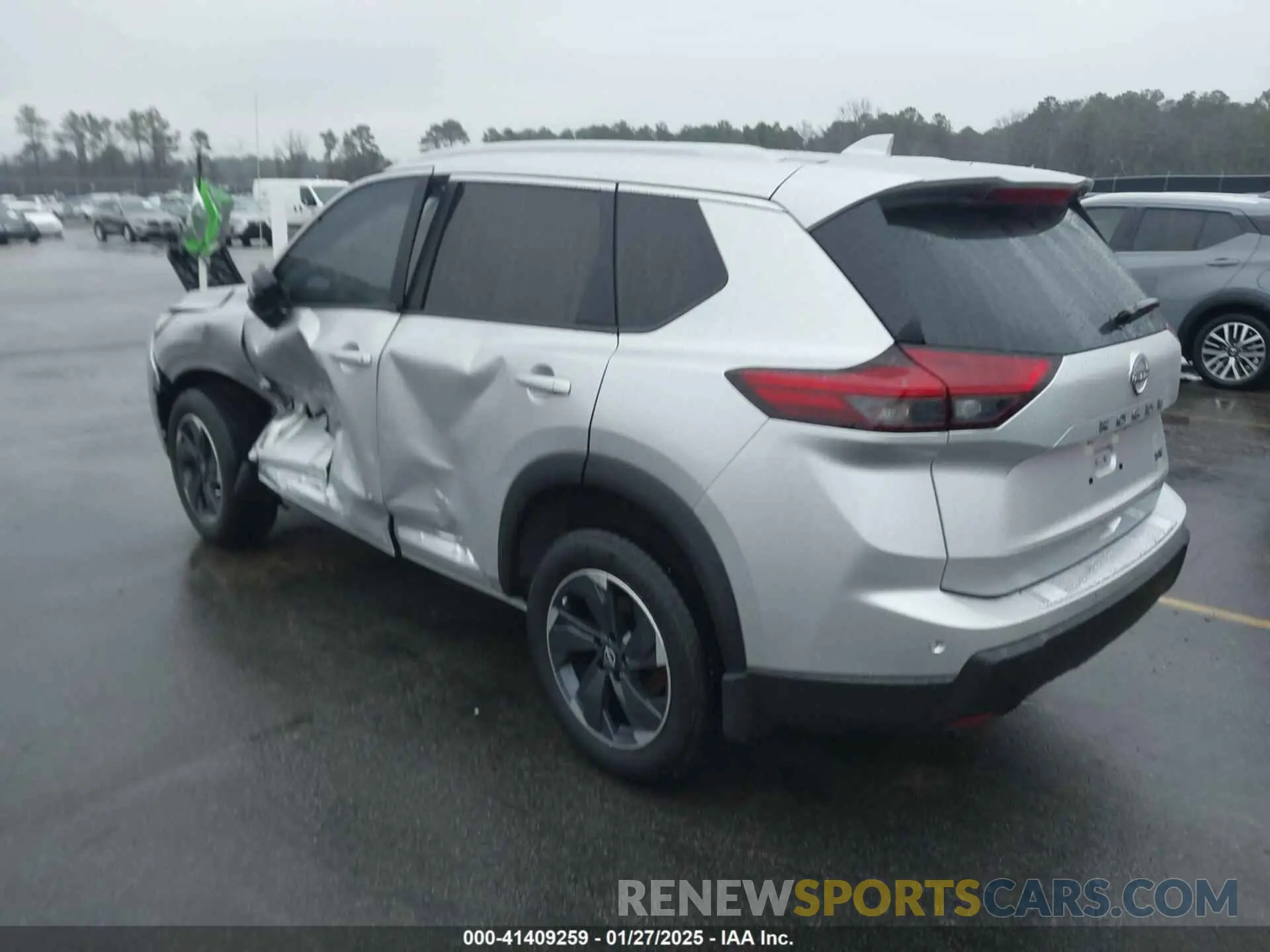 3 Photograph of a damaged car JN8BT3BA5RW004146 NISSAN ROGUE 2024