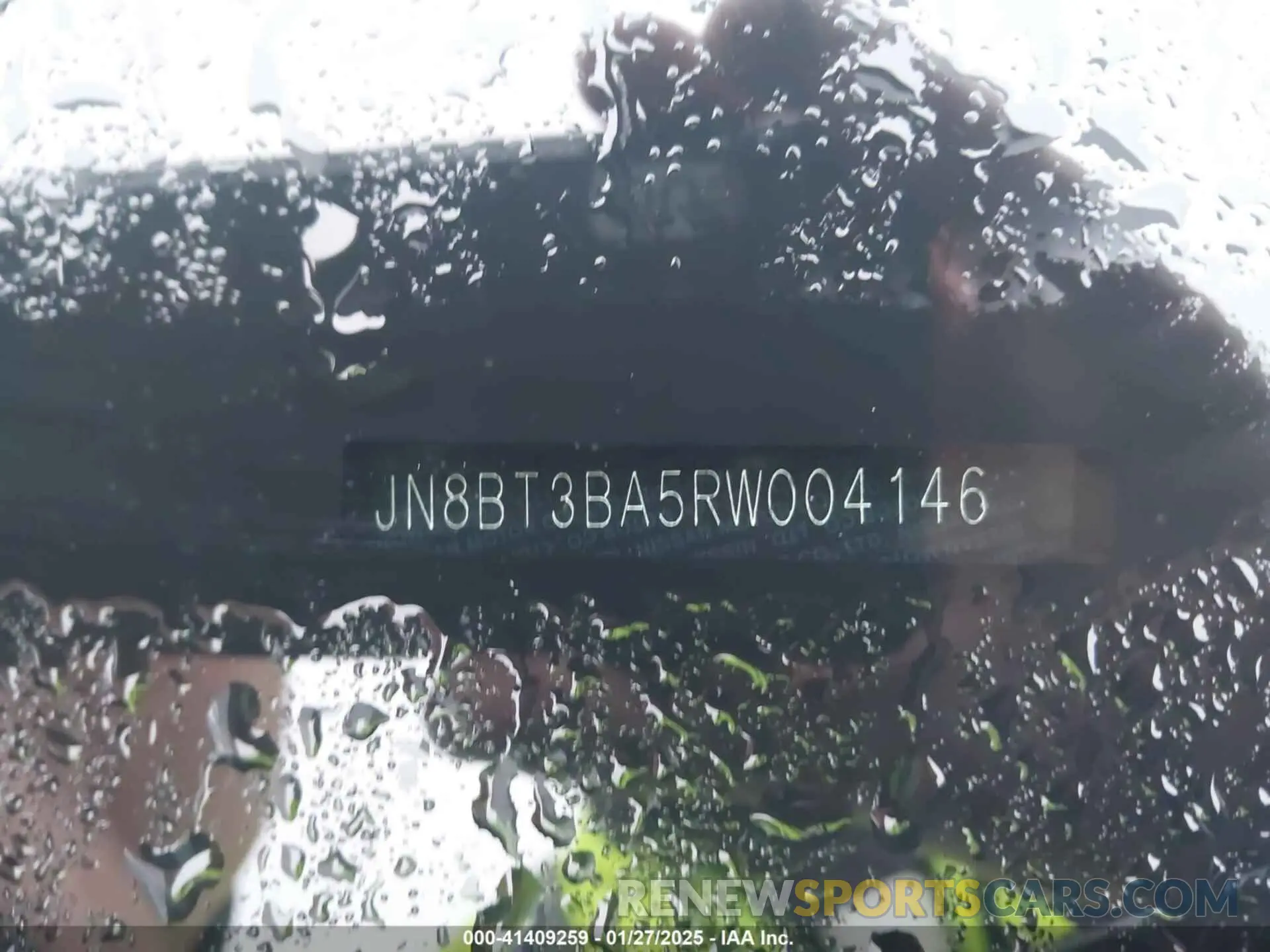 9 Photograph of a damaged car JN8BT3BA5RW004146 NISSAN ROGUE 2024
