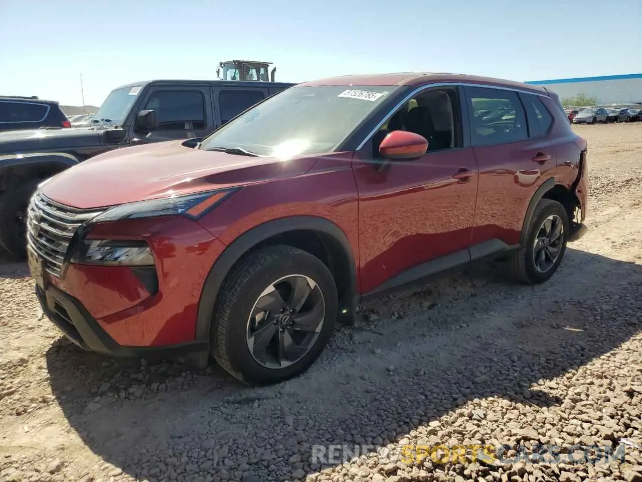 1 Photograph of a damaged car JN8BT3BA6RW001529 NISSAN ROGUE 2024