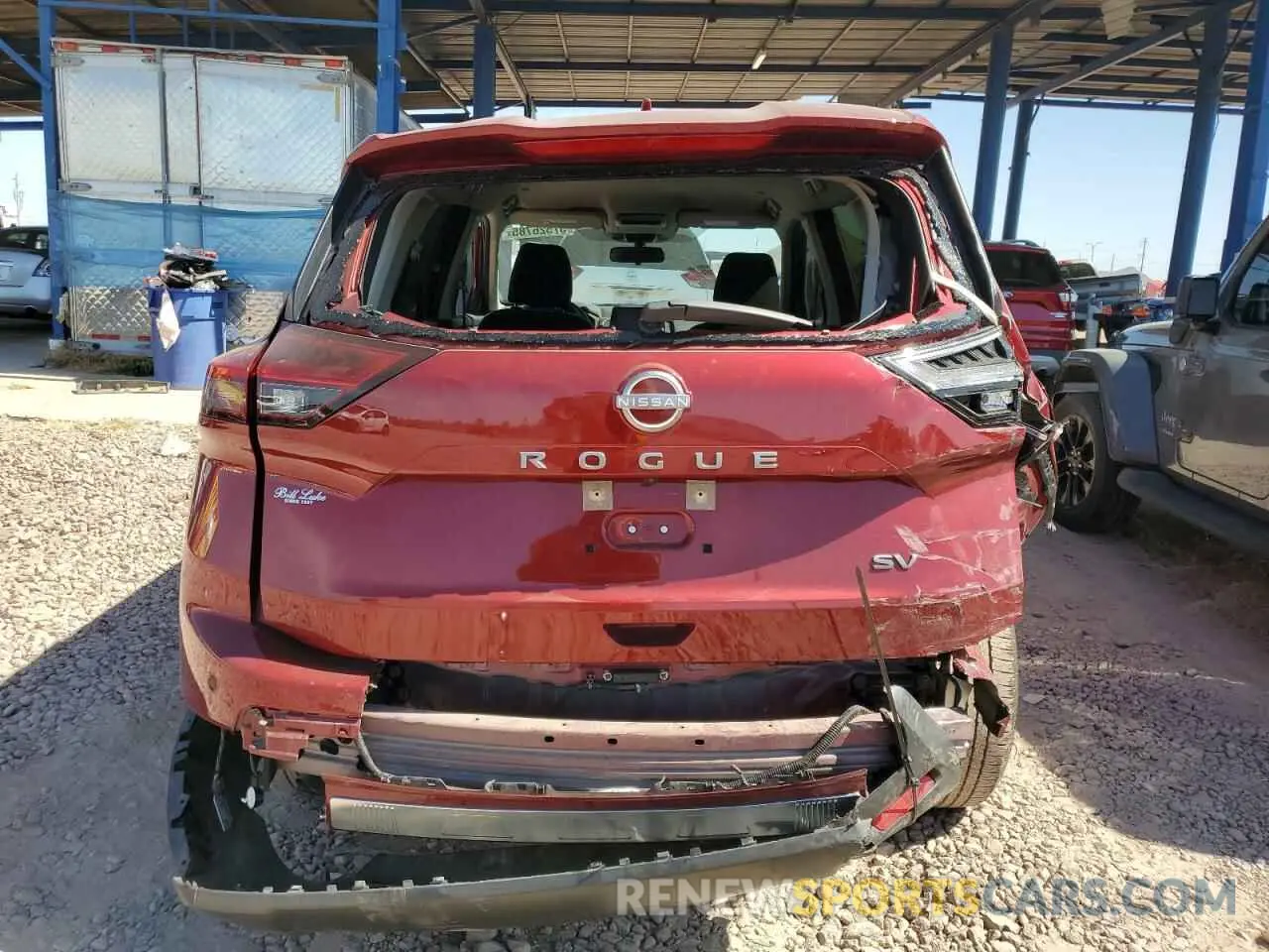 6 Photograph of a damaged car JN8BT3BA6RW001529 NISSAN ROGUE 2024