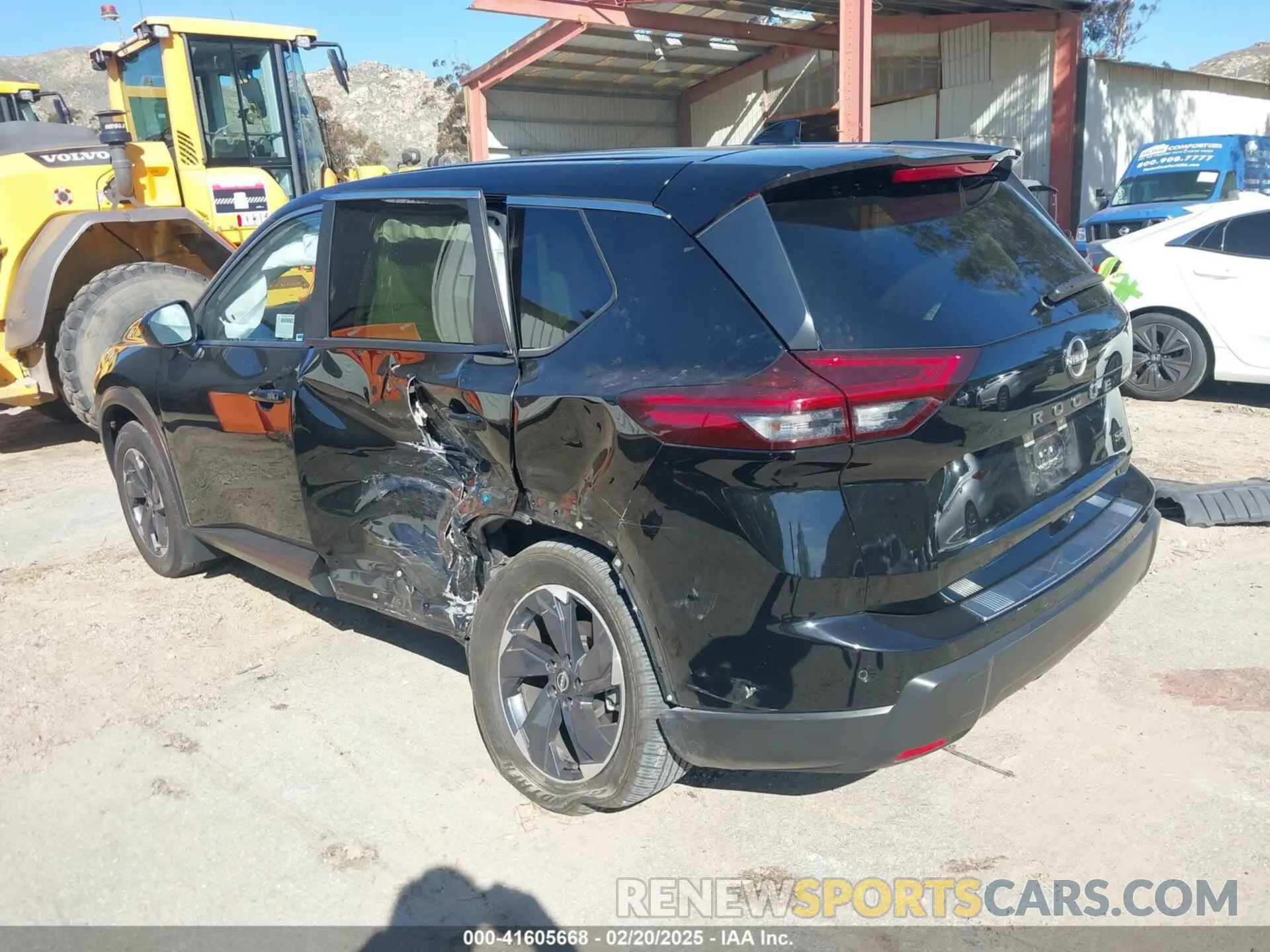 3 Photograph of a damaged car JN8BT3BA6RW351100 NISSAN ROGUE 2024