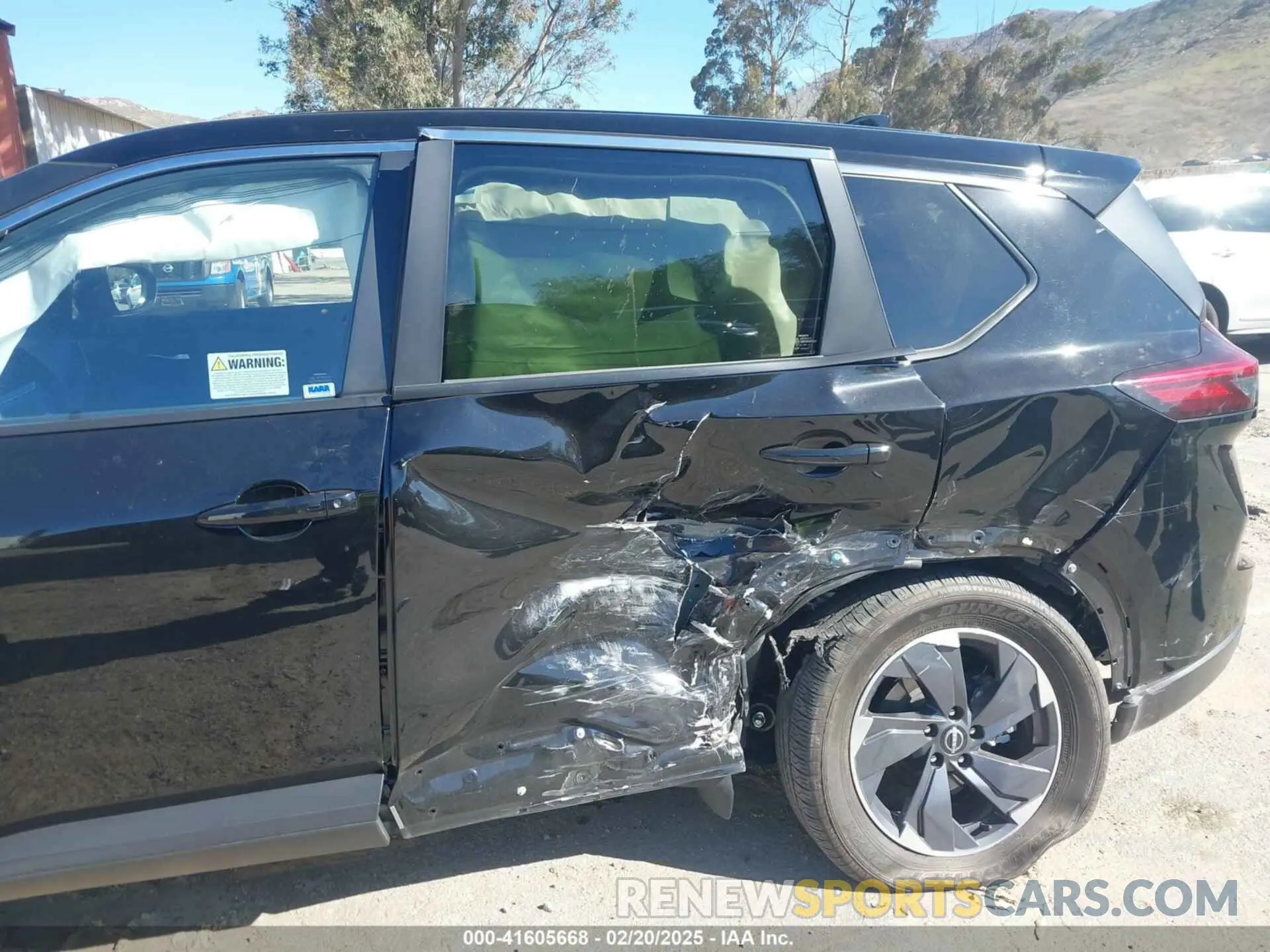 6 Photograph of a damaged car JN8BT3BA6RW351100 NISSAN ROGUE 2024