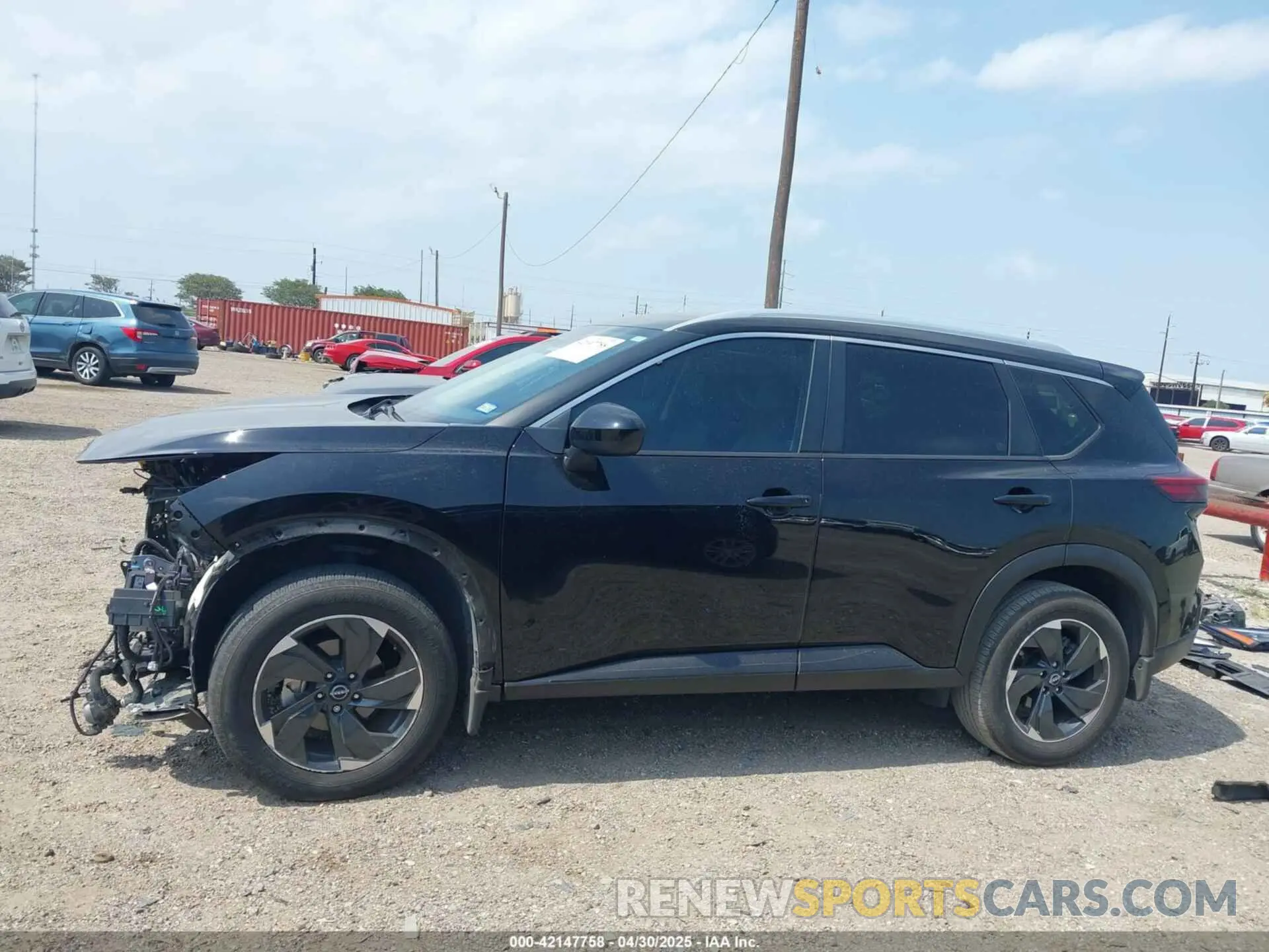 15 Photograph of a damaged car JN8BT3BA7RW352045 NISSAN ROGUE 2024