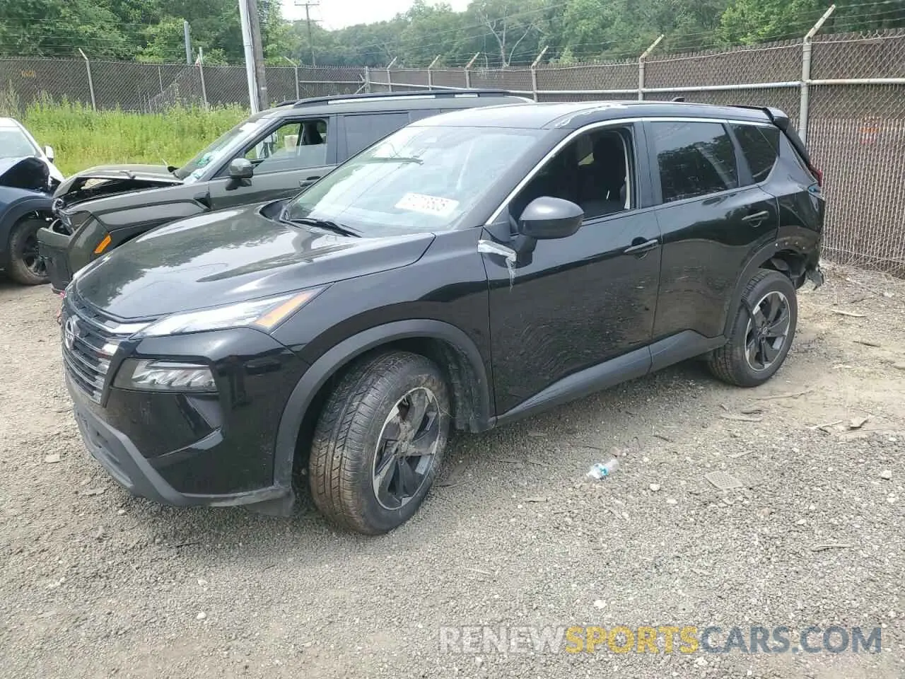 1 Photograph of a damaged car JN8BT3BA9RW350393 NISSAN ROGUE 2024