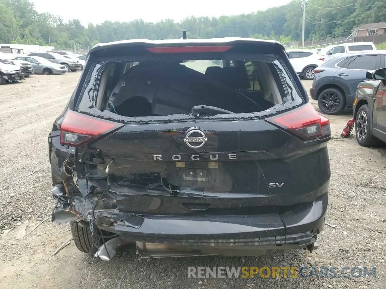 6 Photograph of a damaged car JN8BT3BA9RW350393 NISSAN ROGUE 2024