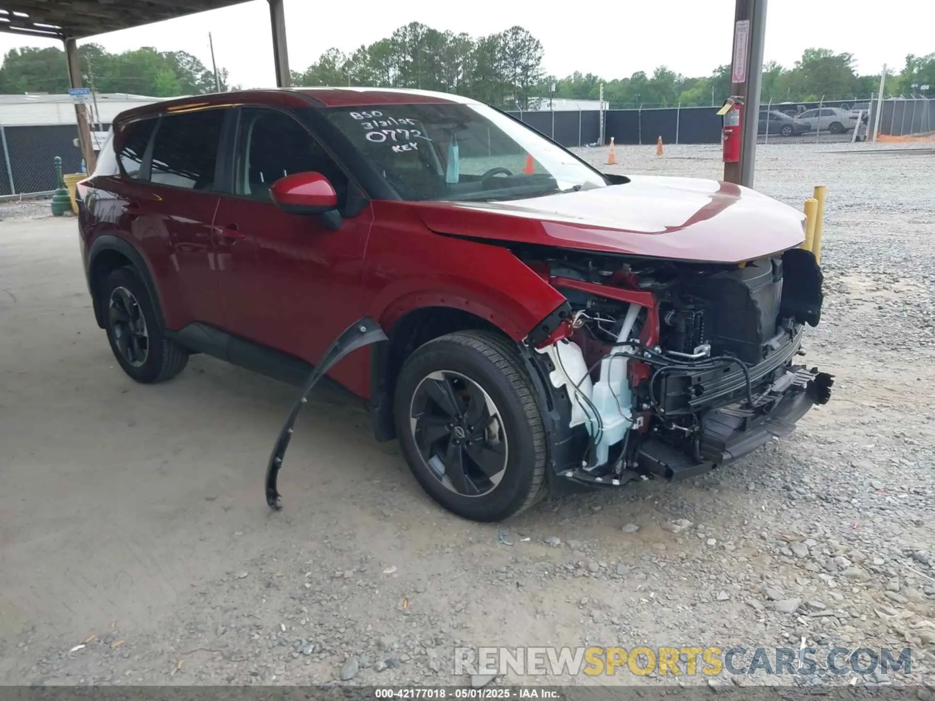 1 Photograph of a damaged car JN8BT3BAXRW000772 NISSAN ROGUE 2024