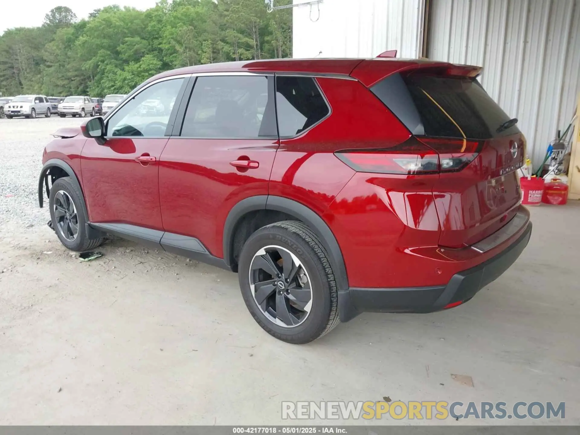 3 Photograph of a damaged car JN8BT3BAXRW000772 NISSAN ROGUE 2024