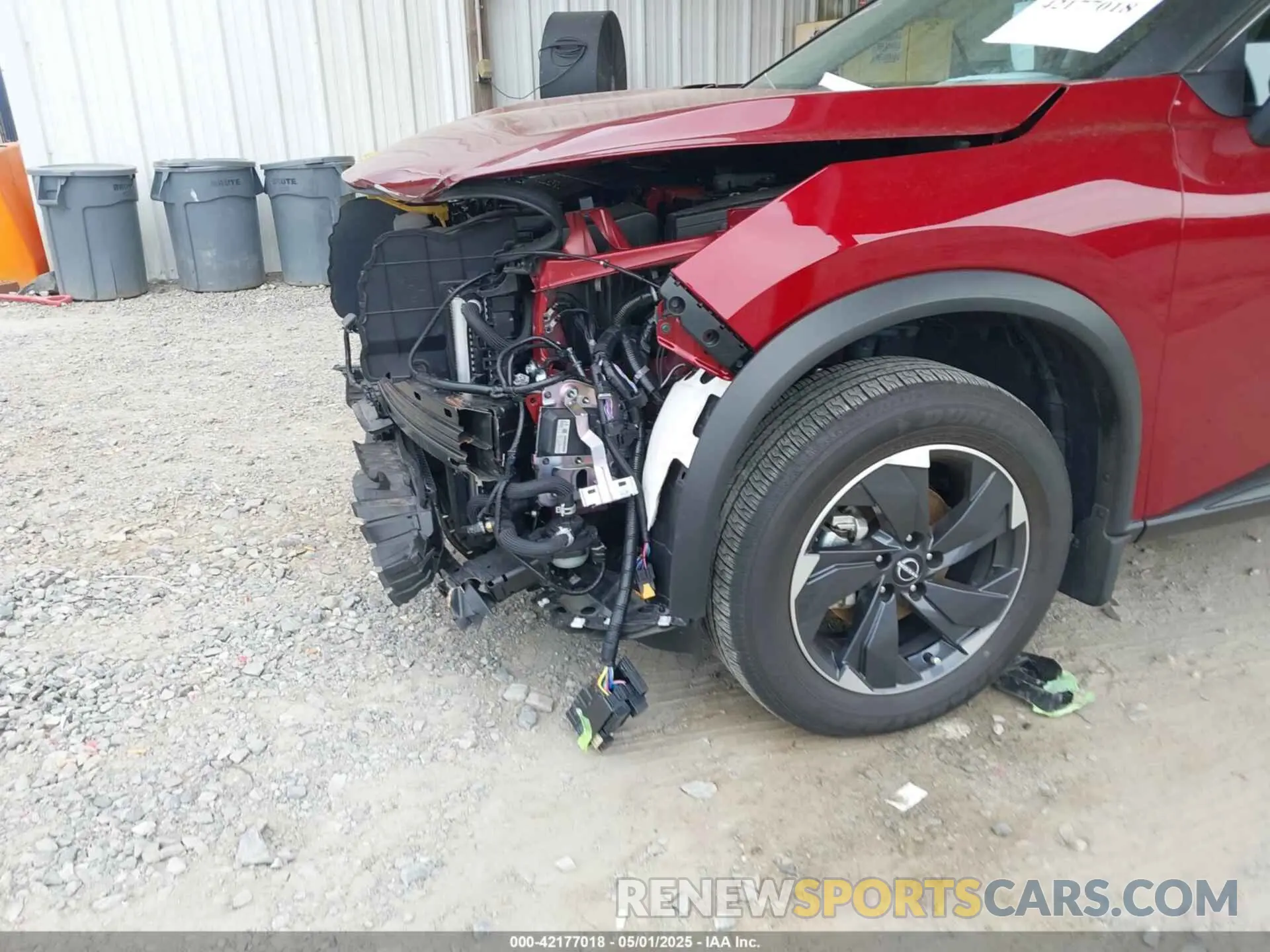 6 Photograph of a damaged car JN8BT3BAXRW000772 NISSAN ROGUE 2024