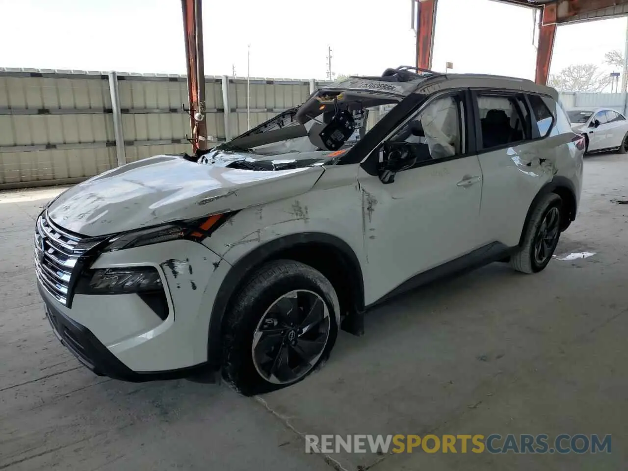 1 Photograph of a damaged car JN8BT3BAXRW350838 NISSAN ROGUE 2024