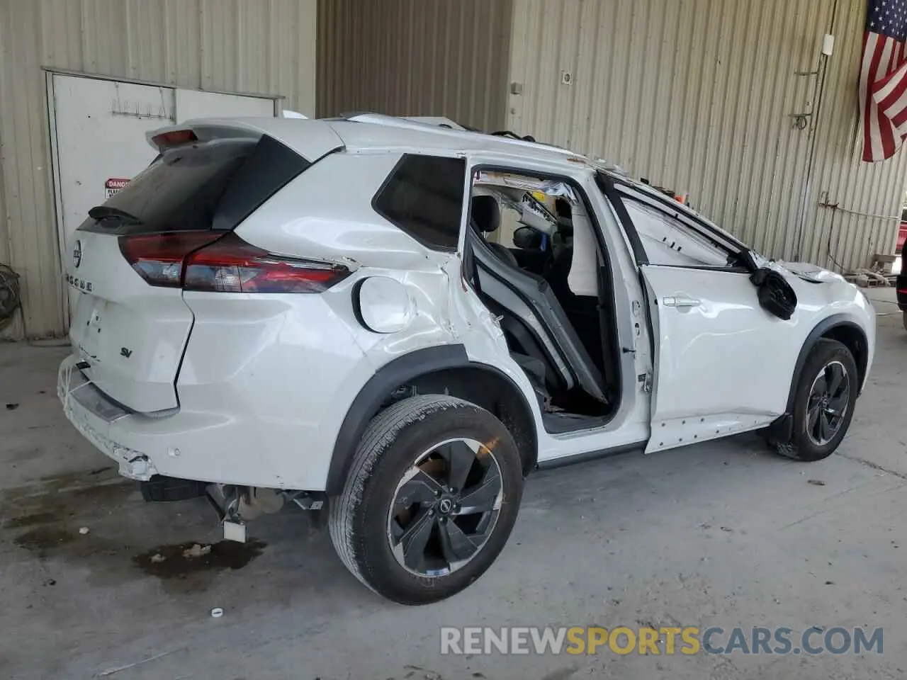 3 Photograph of a damaged car JN8BT3BAXRW350838 NISSAN ROGUE 2024