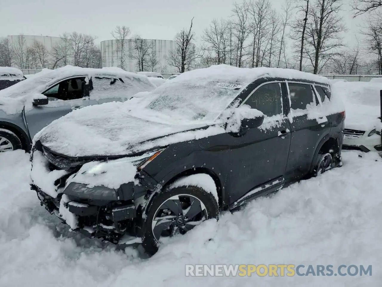 1 Photograph of a damaged car JN8BT3BB0RW174116 NISSAN ROGUE 2024