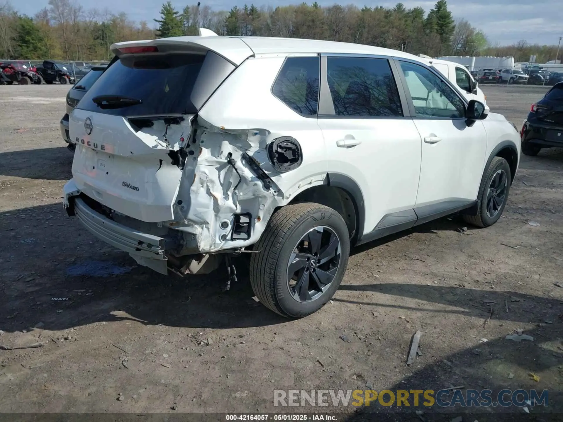 4 Photograph of a damaged car JN8BT3BB0RW420744 NISSAN ROGUE 2024