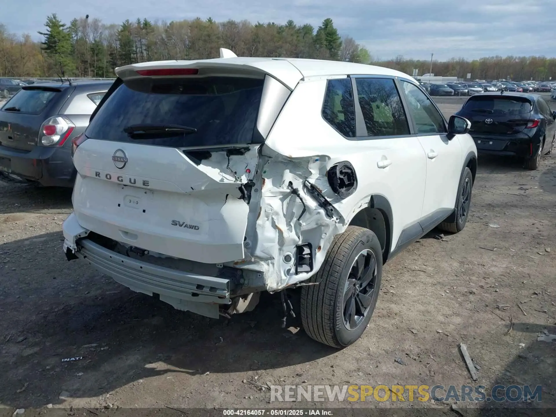 6 Photograph of a damaged car JN8BT3BB0RW420744 NISSAN ROGUE 2024