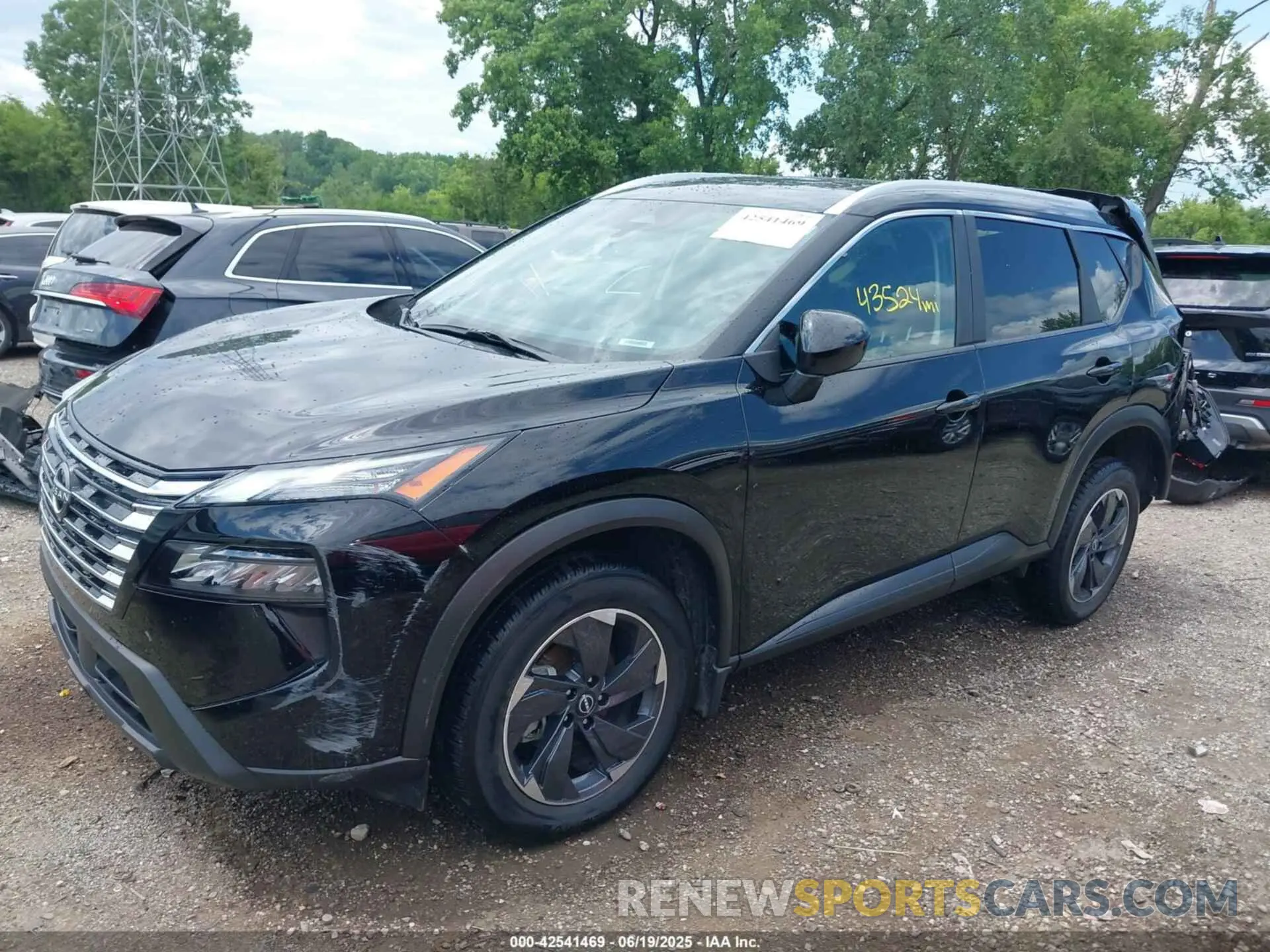 2 Photograph of a damaged car JN8BT3BB0RW426415 NISSAN ROGUE 2024