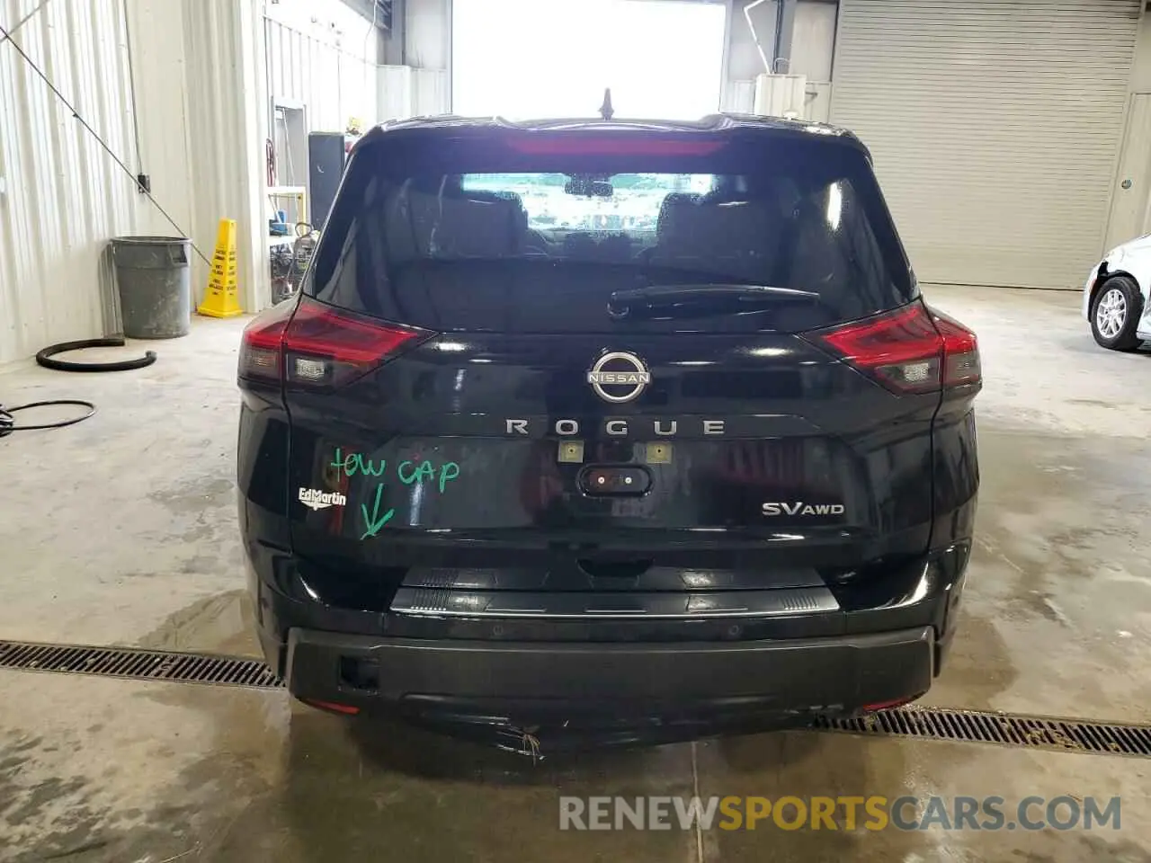 6 Photograph of a damaged car JN8BT3BB1RW446947 NISSAN ROGUE 2024