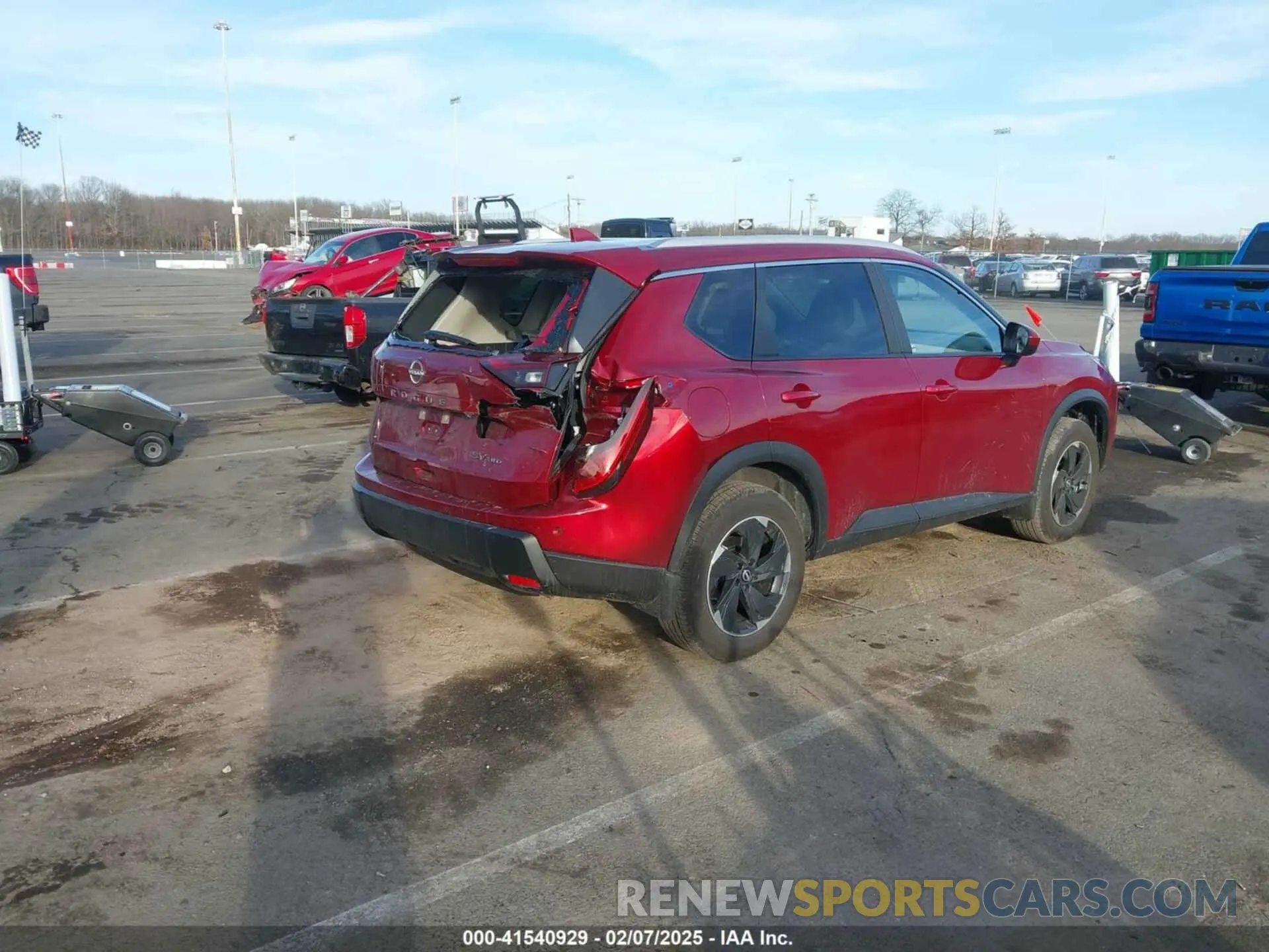 4 Фотография поврежденного автомобиля JN8BT3BB2RW184386 NISSAN ROGUE 2024