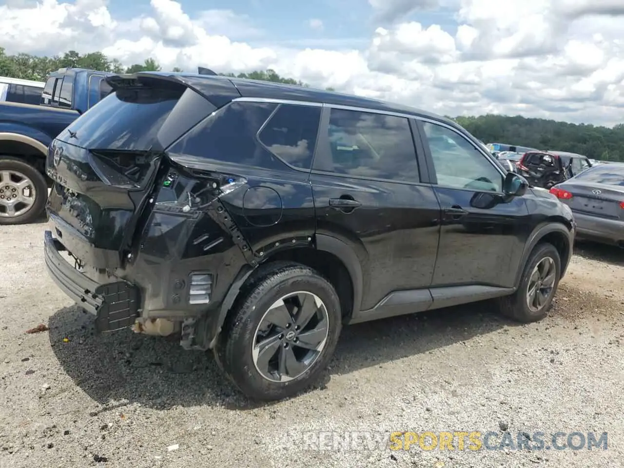 3 Фотография поврежденного автомобиля JN8BT3BB2RW288540 NISSAN ROGUE 2024