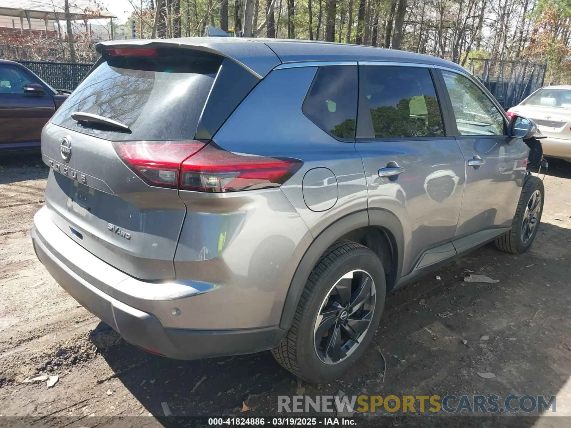 4 Photograph of a damaged car JN8BT3BB2RW425329 NISSAN ROGUE 2024