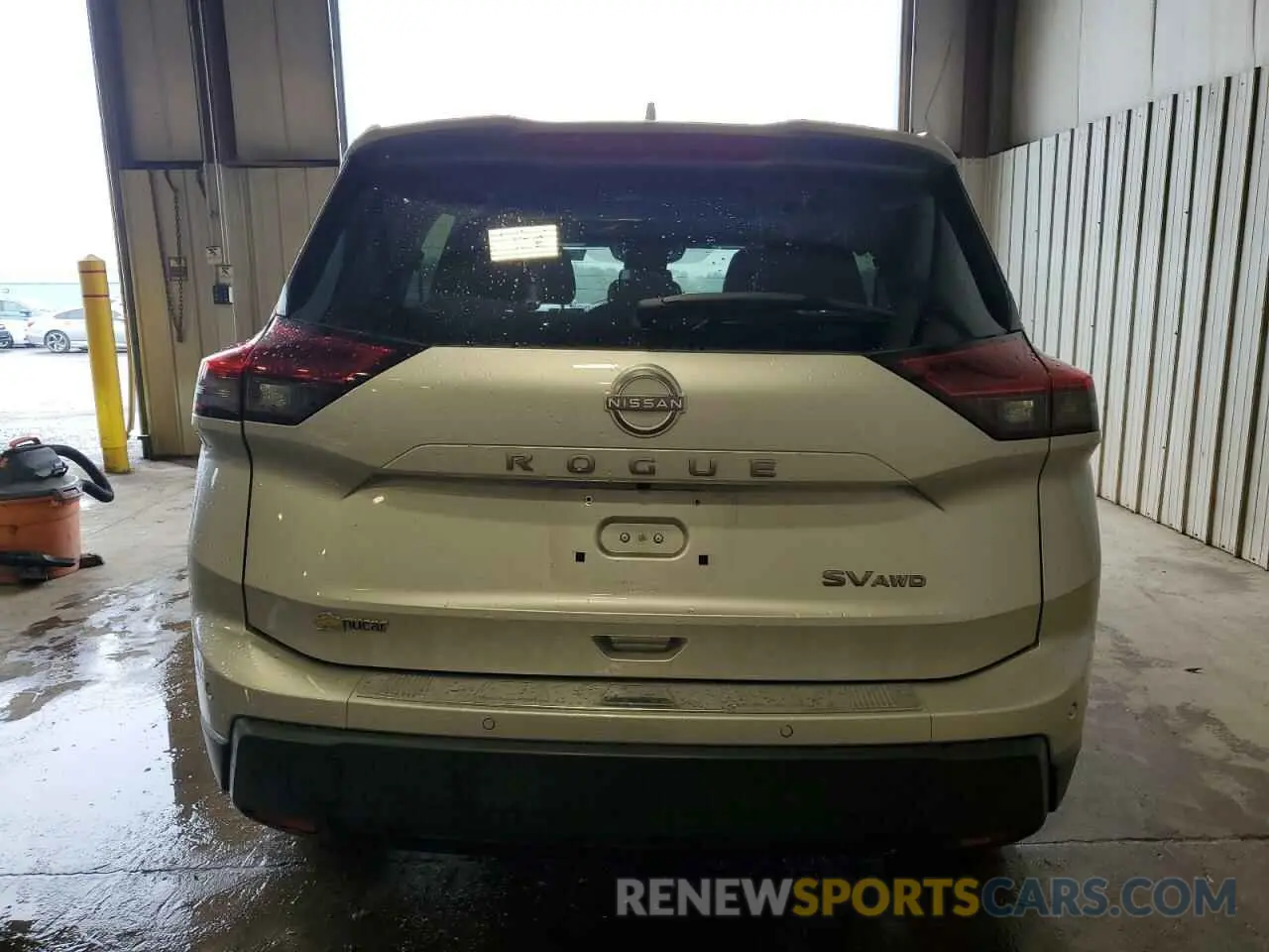 6 Photograph of a damaged car JN8BT3BB3RW284836 NISSAN ROGUE 2024