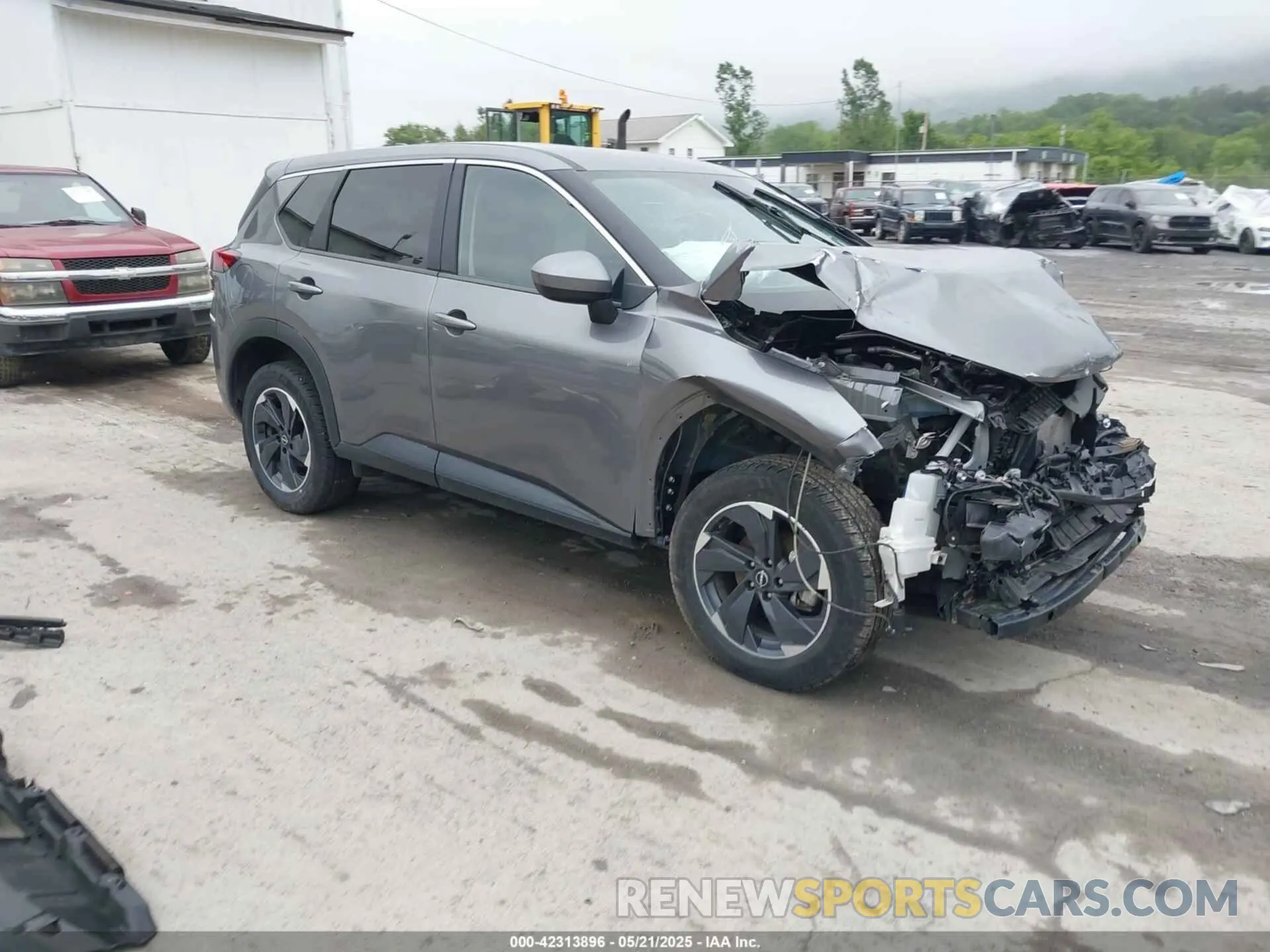 1 Photograph of a damaged car JN8BT3BB3RW421757 NISSAN ROGUE 2024