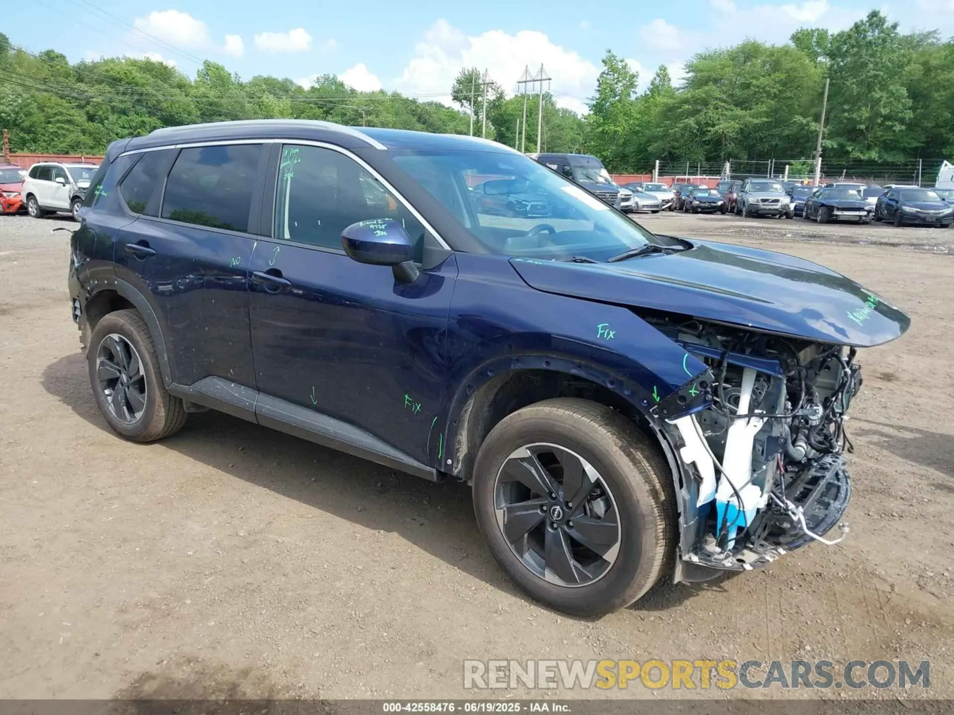 1 Фотография поврежденного автомобиля JN8BT3BB4RW283985 NISSAN ROGUE 2024