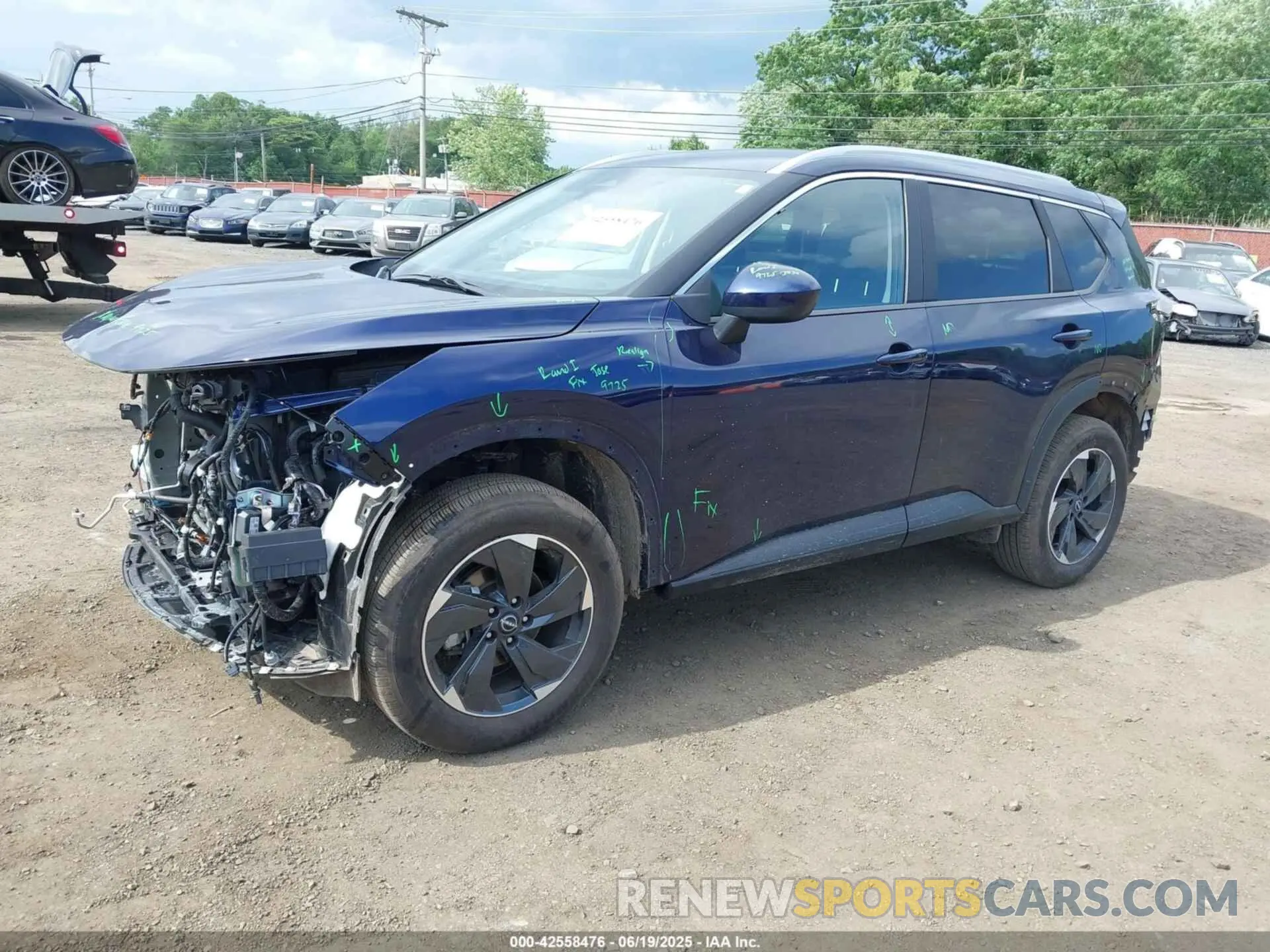 2 Фотография поврежденного автомобиля JN8BT3BB4RW283985 NISSAN ROGUE 2024