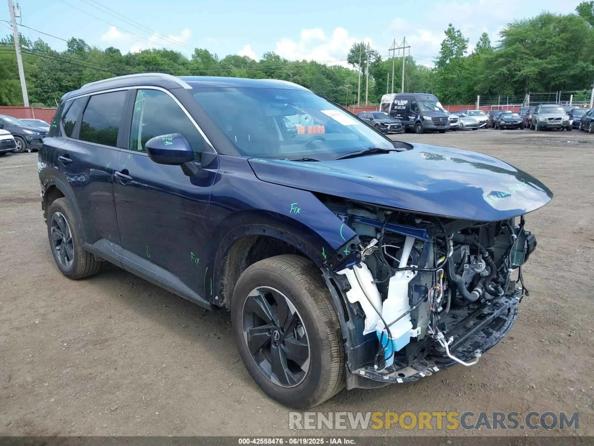 6 Фотография поврежденного автомобиля JN8BT3BB4RW283985 NISSAN ROGUE 2024