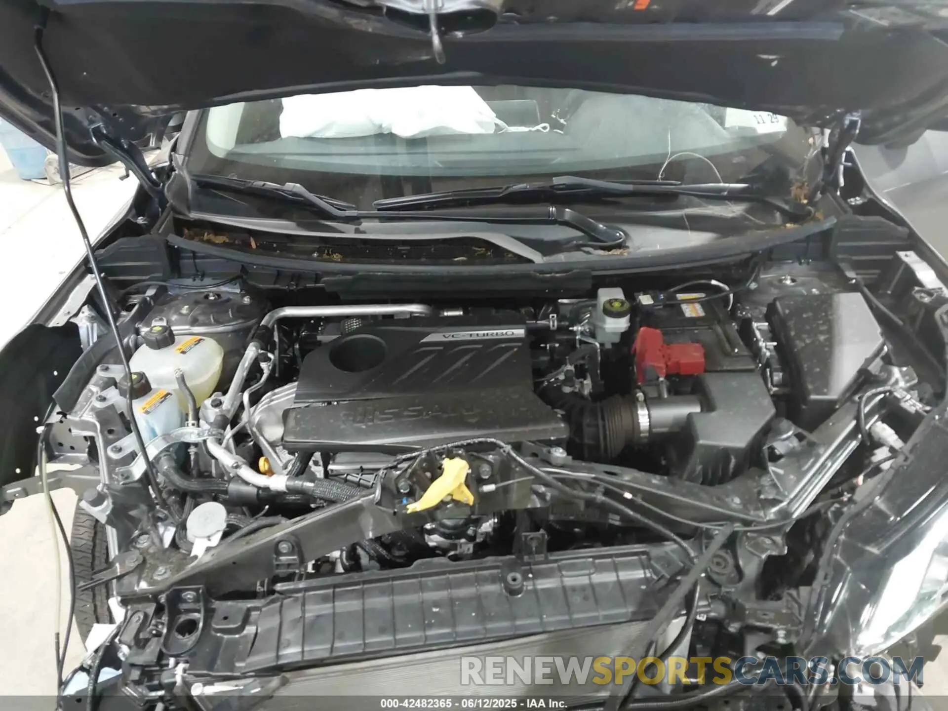 10 Photograph of a damaged car JN8BT3BB5RW176850 NISSAN ROGUE 2024