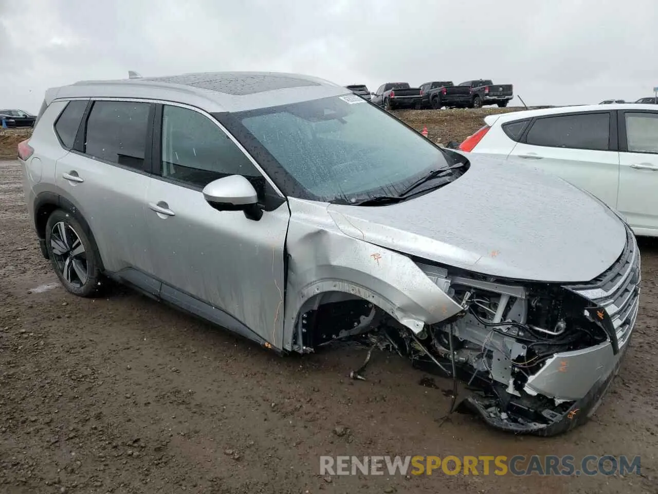 4 Photograph of a damaged car JN8BT3BB5RW286068 NISSAN ROGUE 2024