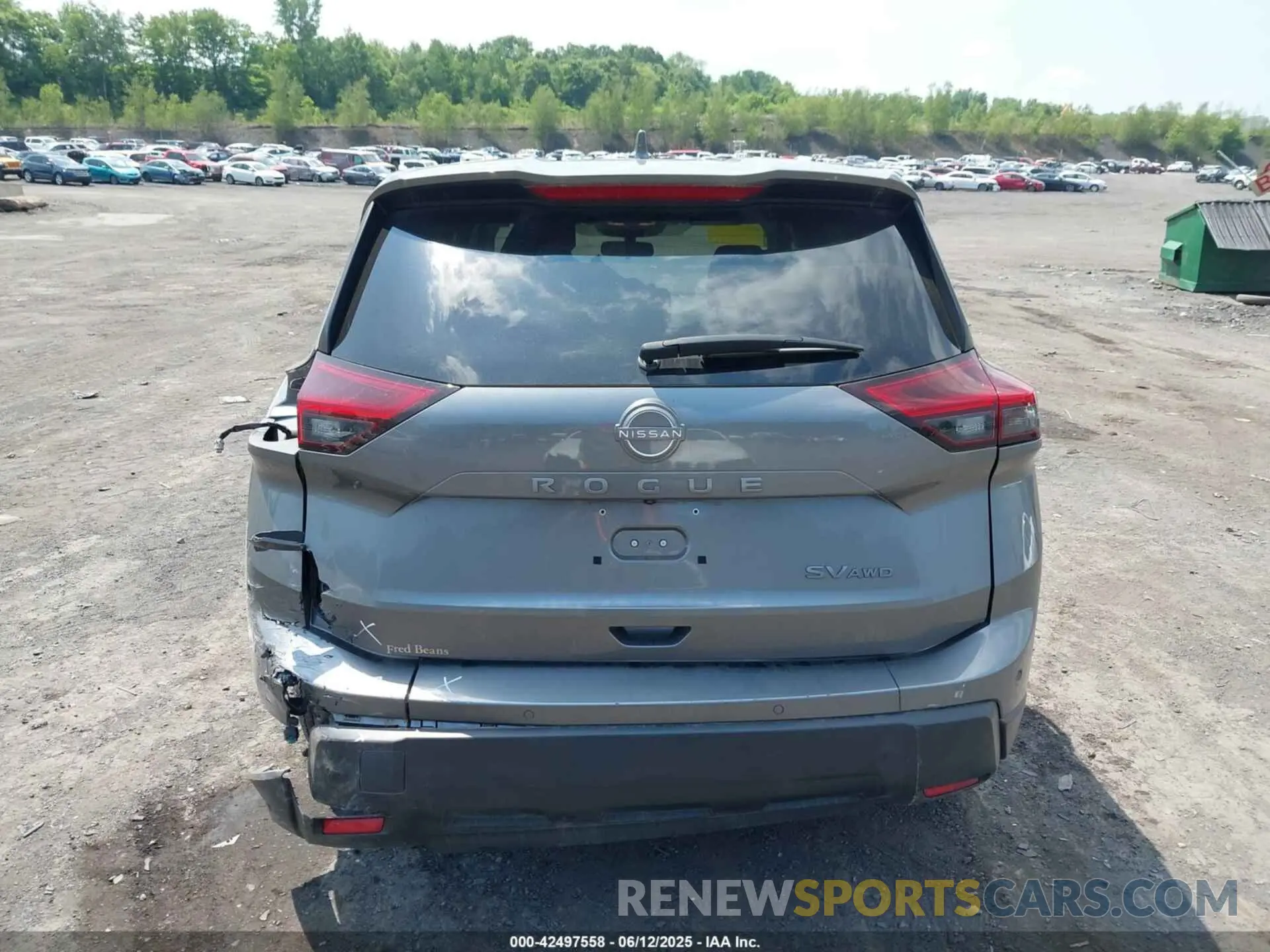 16 Photograph of a damaged car JN8BT3BB5RW420626 NISSAN ROGUE 2024