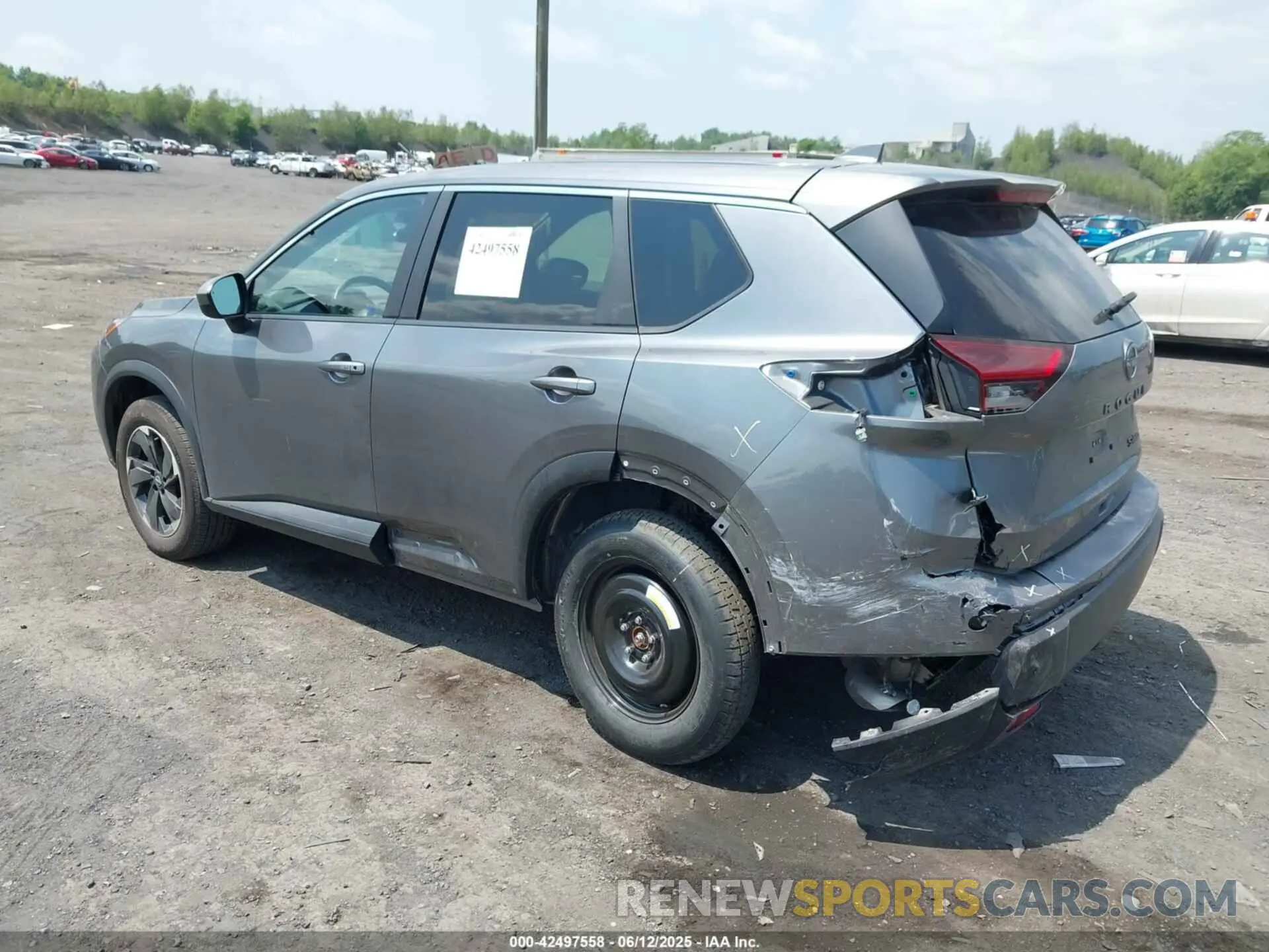 3 Photograph of a damaged car JN8BT3BB5RW420626 NISSAN ROGUE 2024