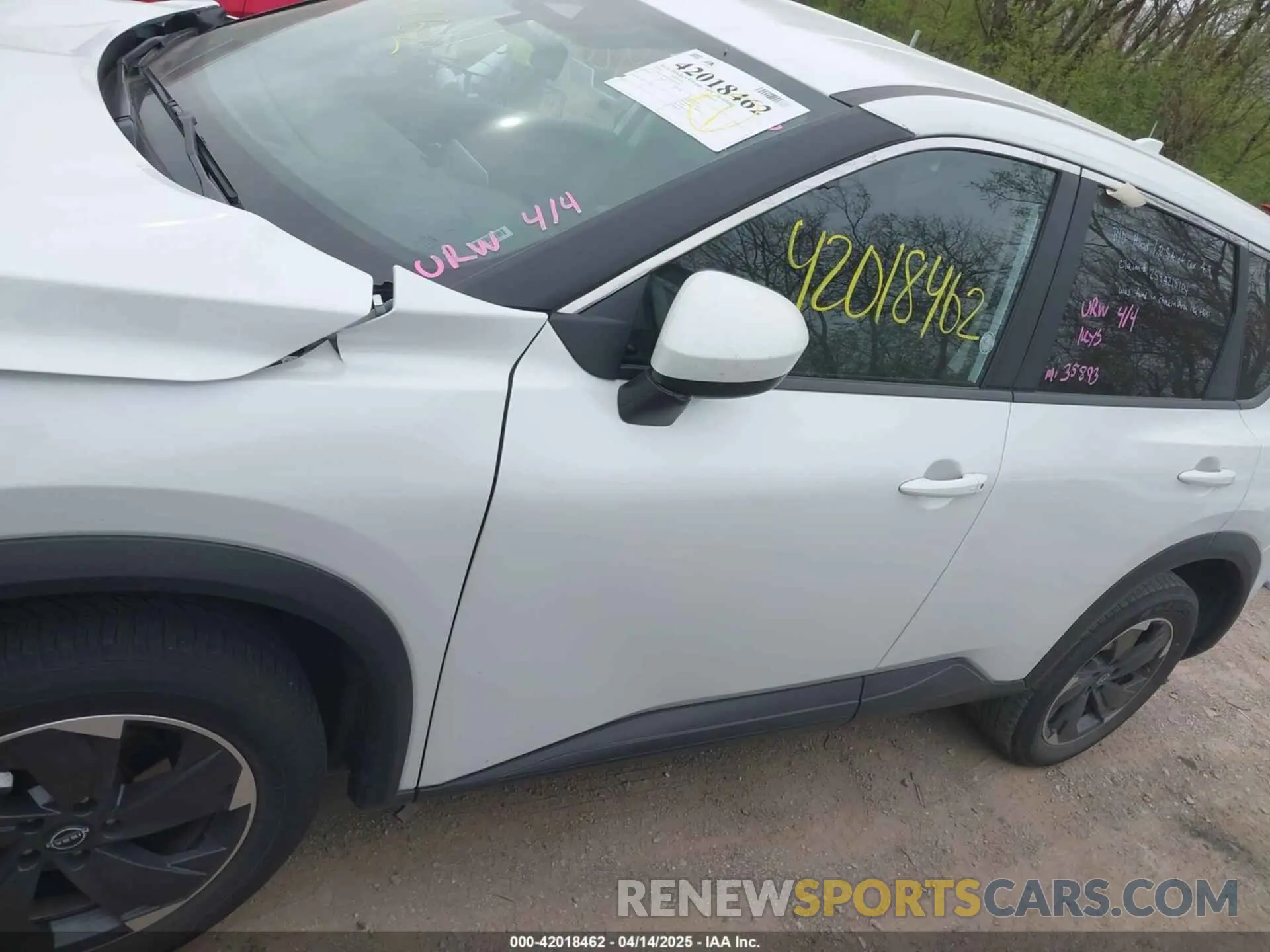 14 Photograph of a damaged car JN8BT3BB5RW424806 NISSAN ROGUE 2024