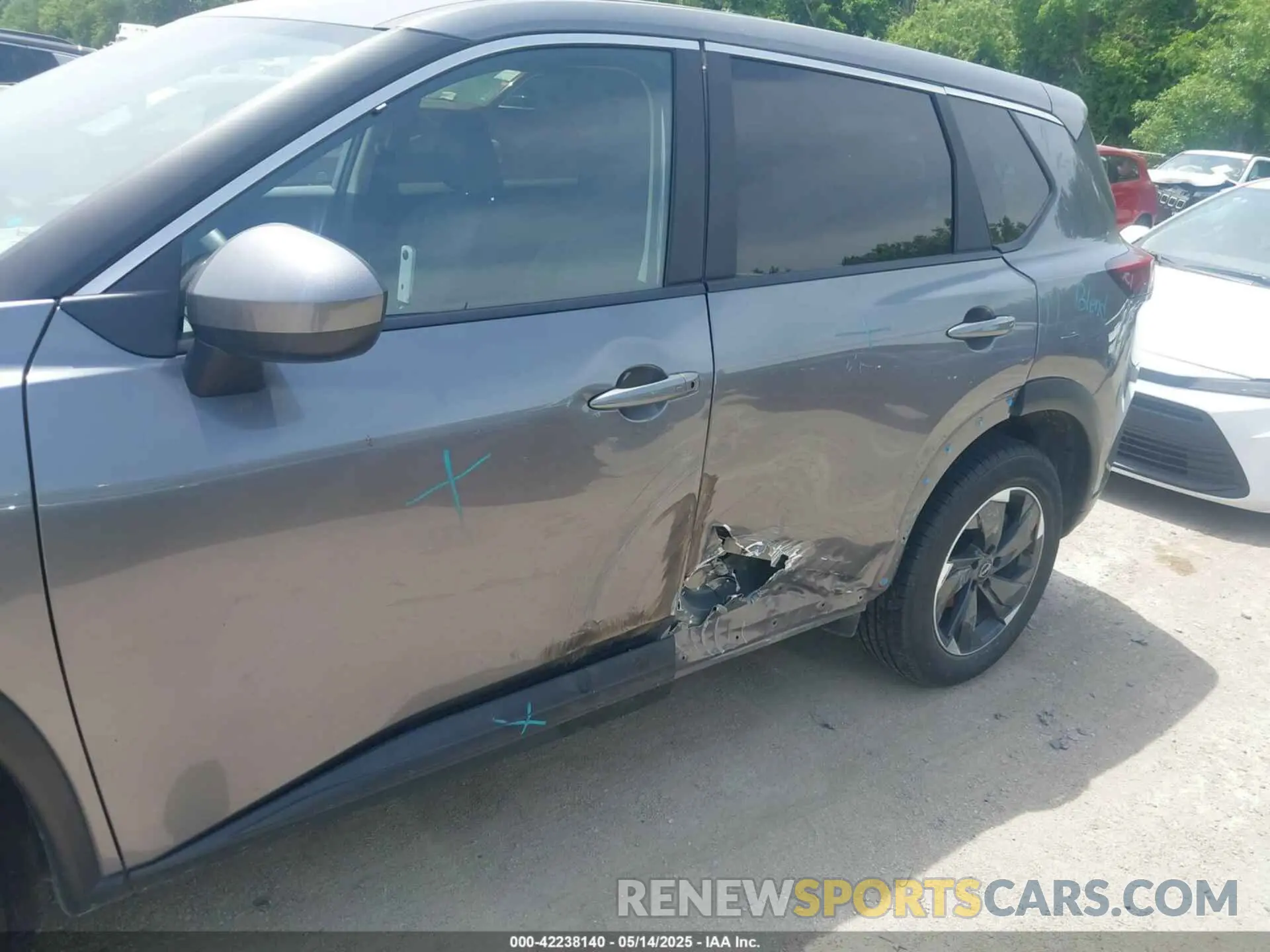 6 Photograph of a damaged car JN8BT3BB5RW431772 NISSAN ROGUE 2024
