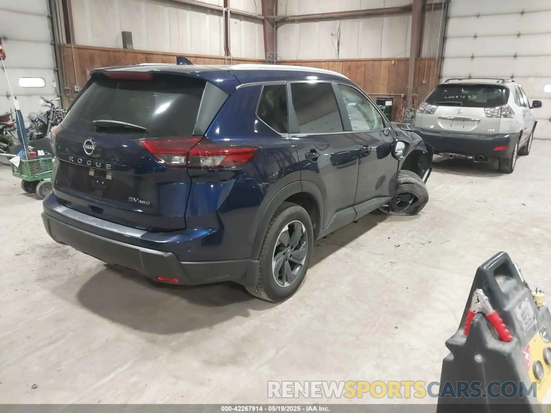 4 Photograph of a damaged car JN8BT3BB7RW284810 NISSAN ROGUE 2024