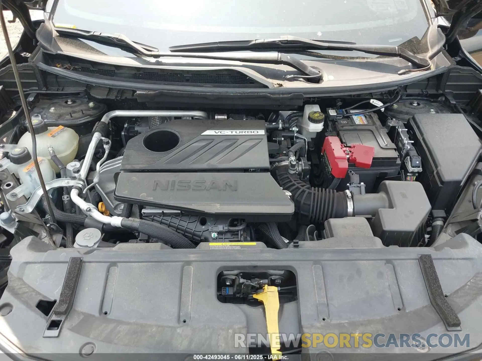 10 Photograph of a damaged car JN8BT3BB7RW437430 NISSAN ROGUE 2024