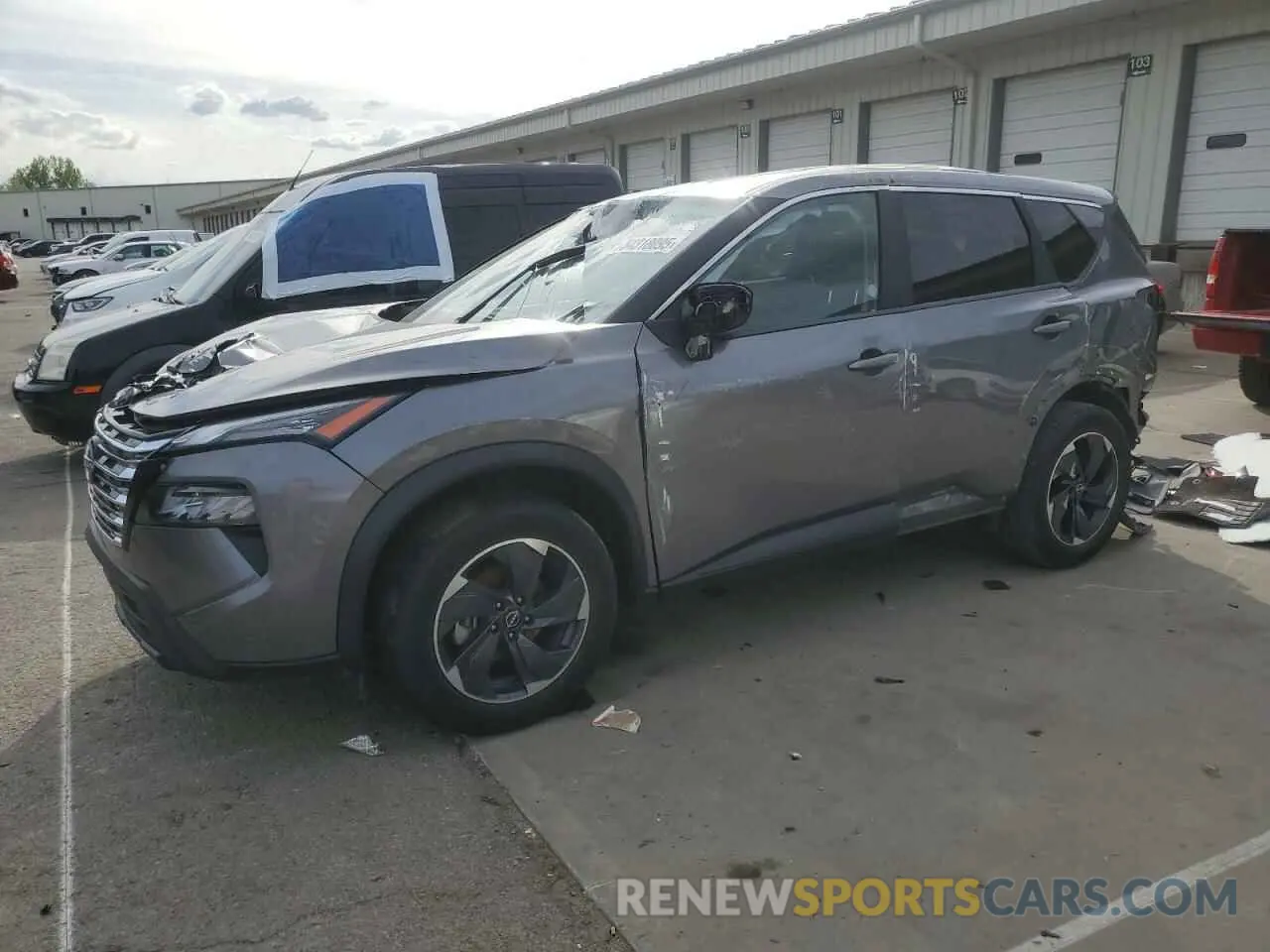 1 Photograph of a damaged car JN8BT3BB8RW426078 NISSAN ROGUE 2024