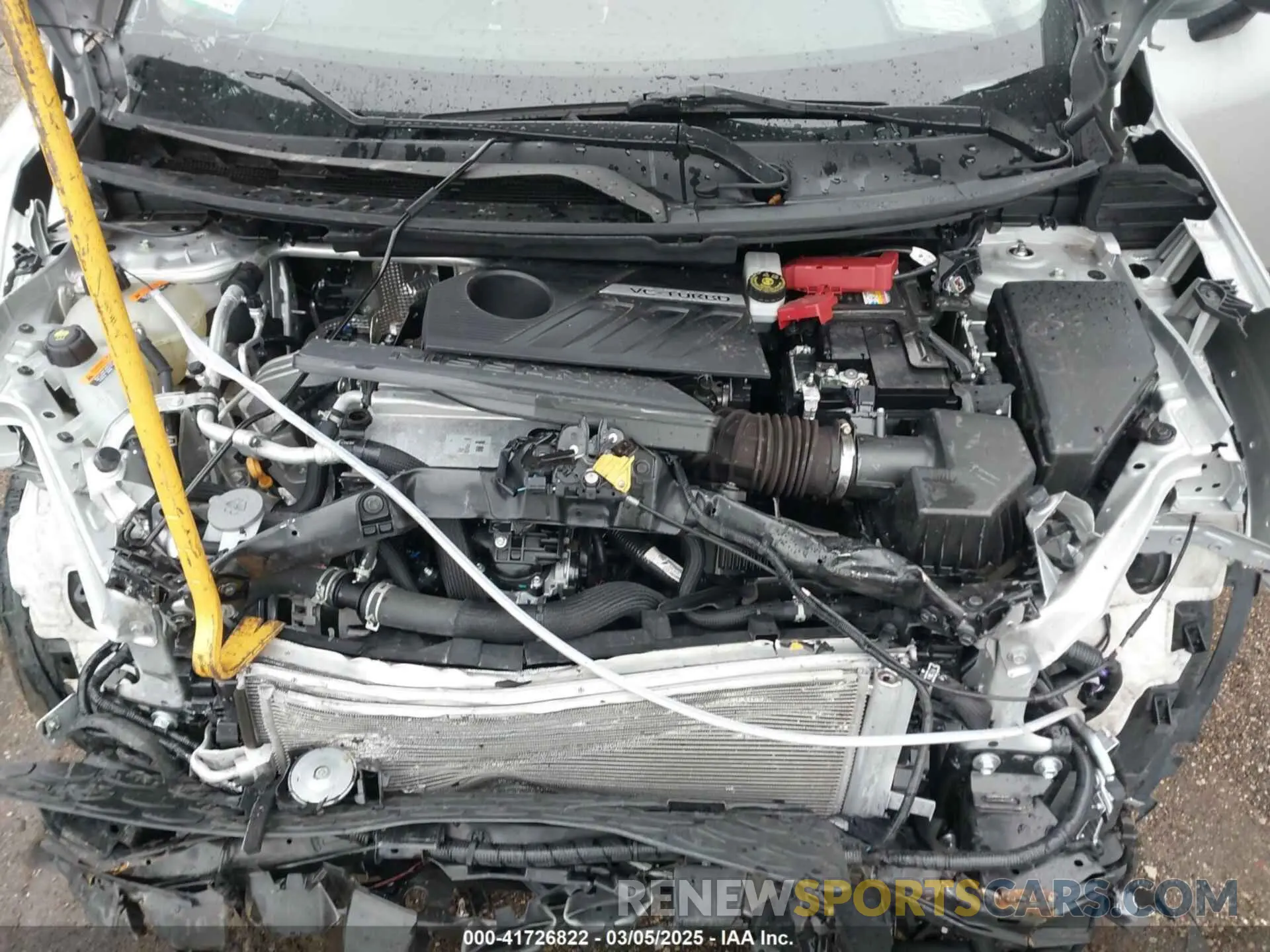 10 Photograph of a damaged car JN8BT3BB9RW421777 NISSAN ROGUE 2024