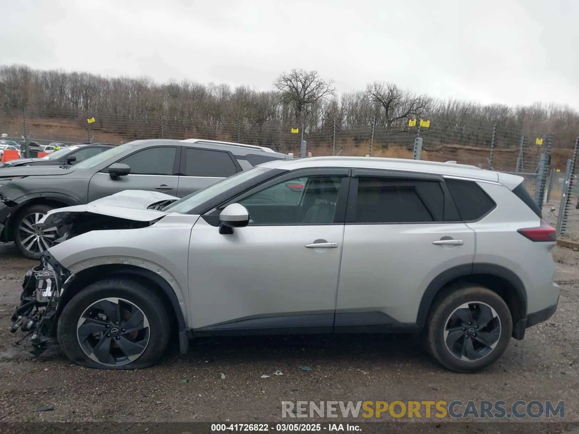 14 Photograph of a damaged car JN8BT3BB9RW421777 NISSAN ROGUE 2024