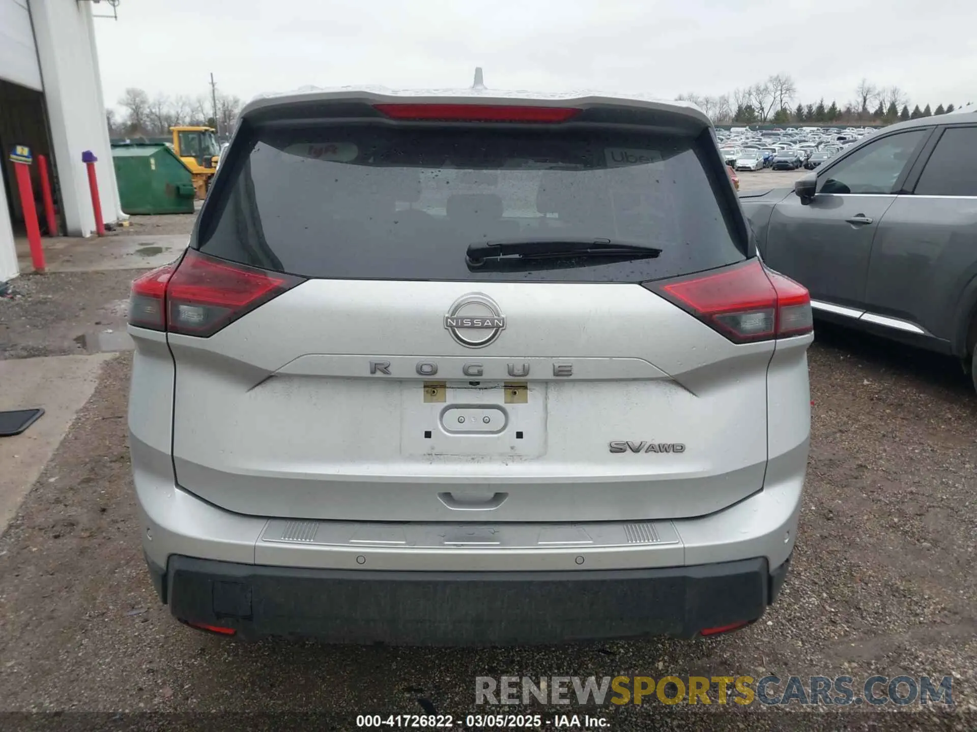 16 Photograph of a damaged car JN8BT3BB9RW421777 NISSAN ROGUE 2024