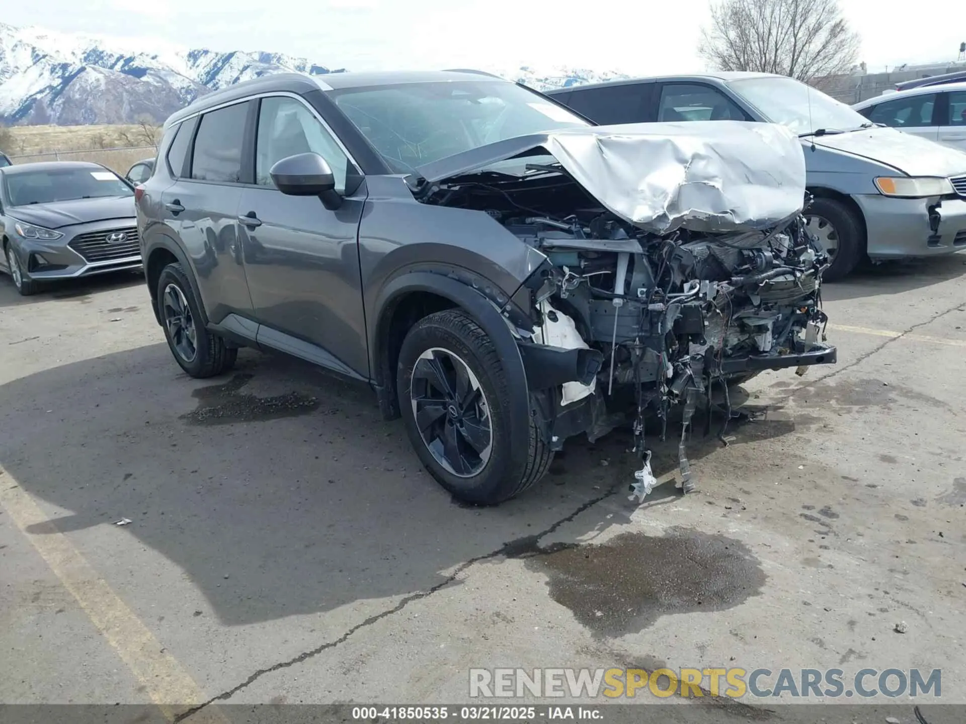 1 Photograph of a damaged car JN8BT3BB9RW449062 NISSAN ROGUE 2024